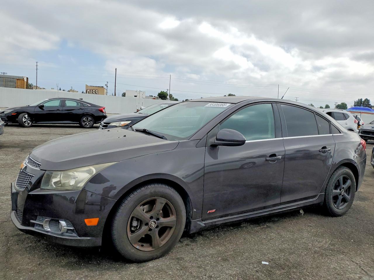 2014 Chevrolet Cruze Lt Gray vin: 1G1PC5SB4E7169186