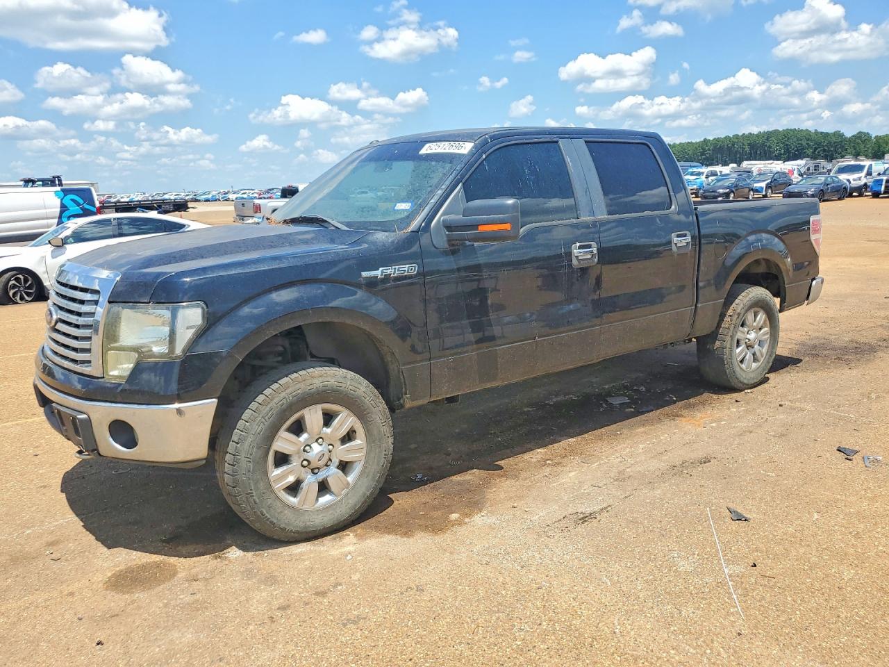 2011 Ford F150 Supercrew Black vin: 1FTFW1ETXBFB98202