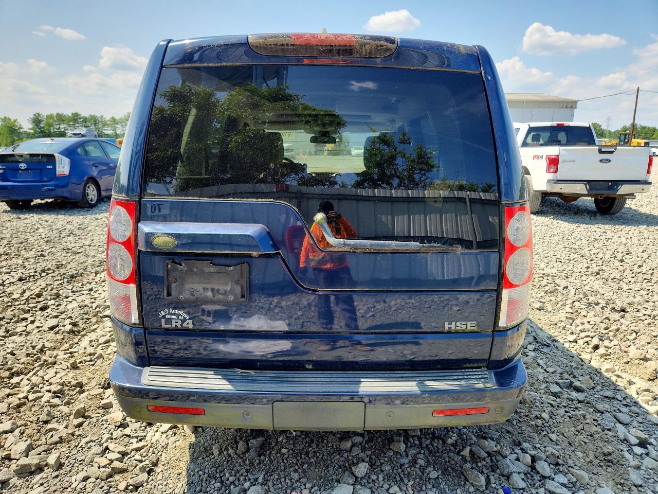2012 Land Rover Lr4 Hse Blue vin: SALAG2D45CA622769