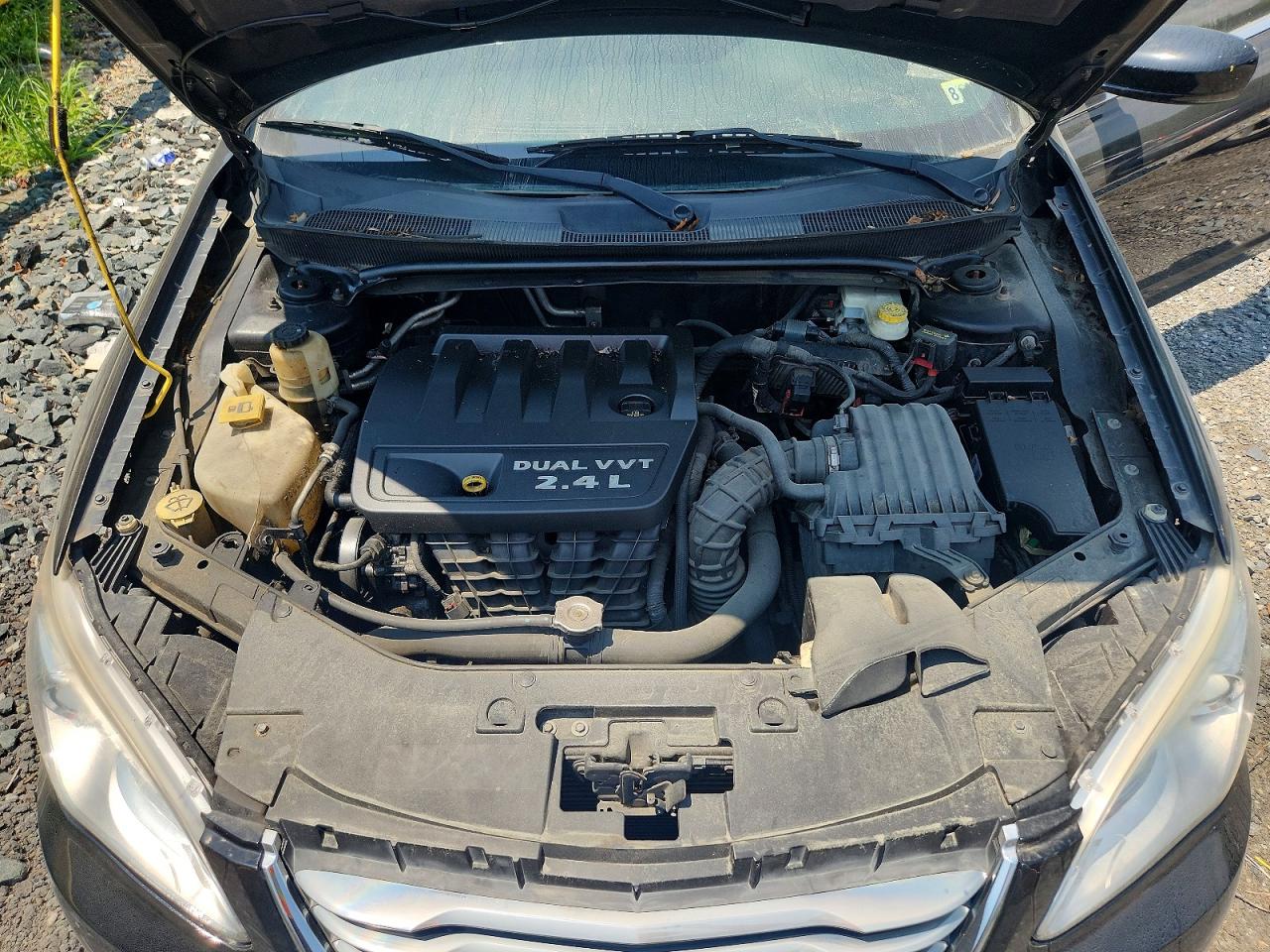 2012 Chrysler 200 Touring Черный vin: 1C3BCBEB1CN121668