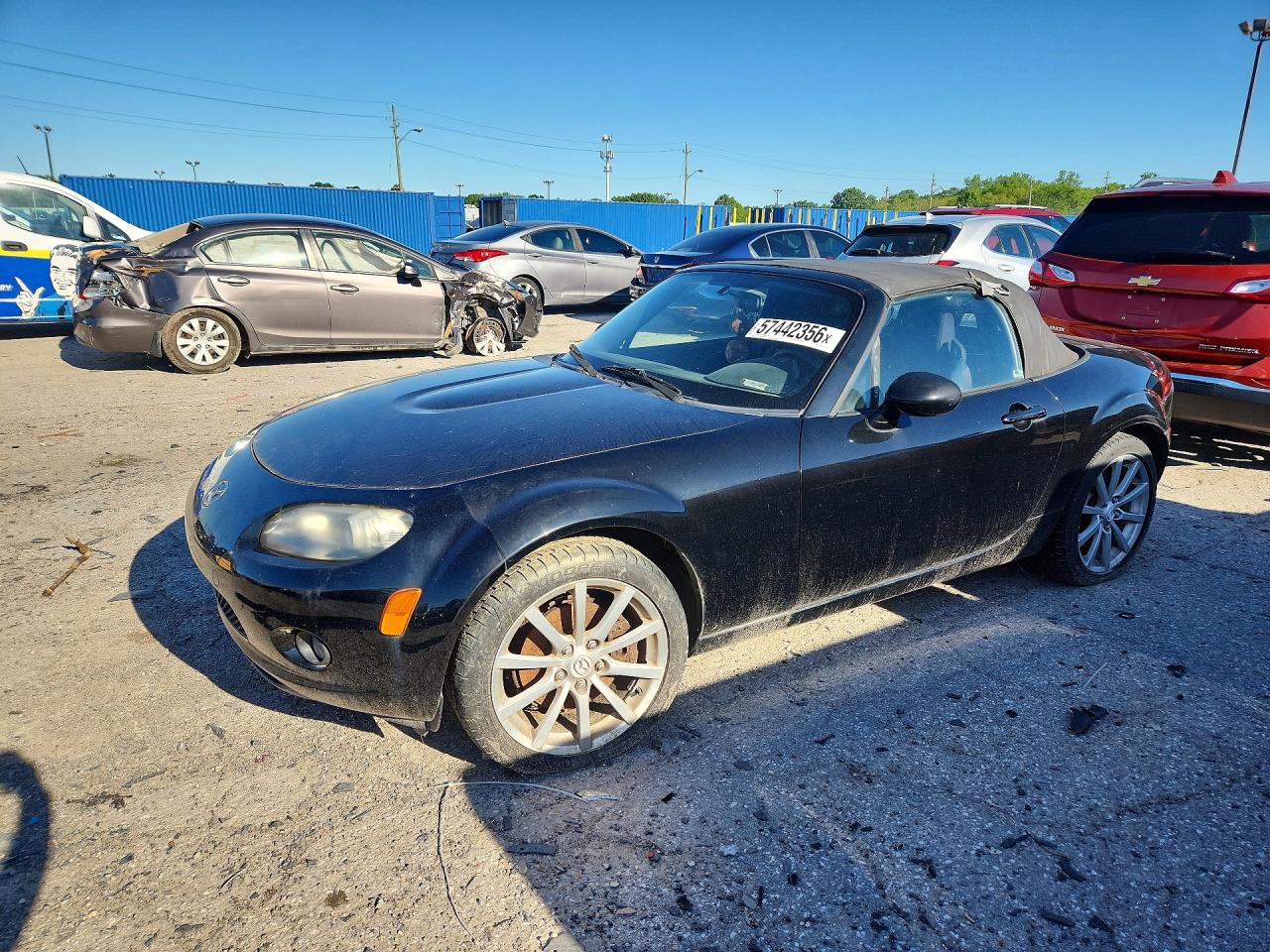 2006 Mazda Mx-5 Miata Черный vin: JM1NC25F960119034