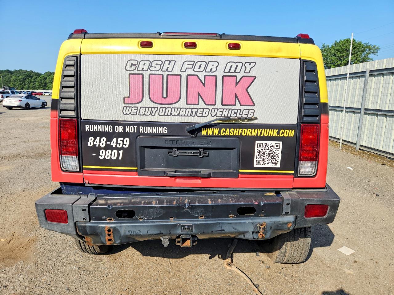 2007 Hummer H2 Yellow vin: 5GRGN23U07H109630