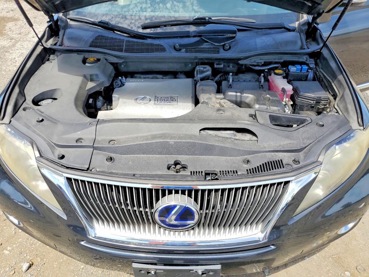 2011 Lexus Rx 450h Charcoal vin: JTJBC1BA6B2042219