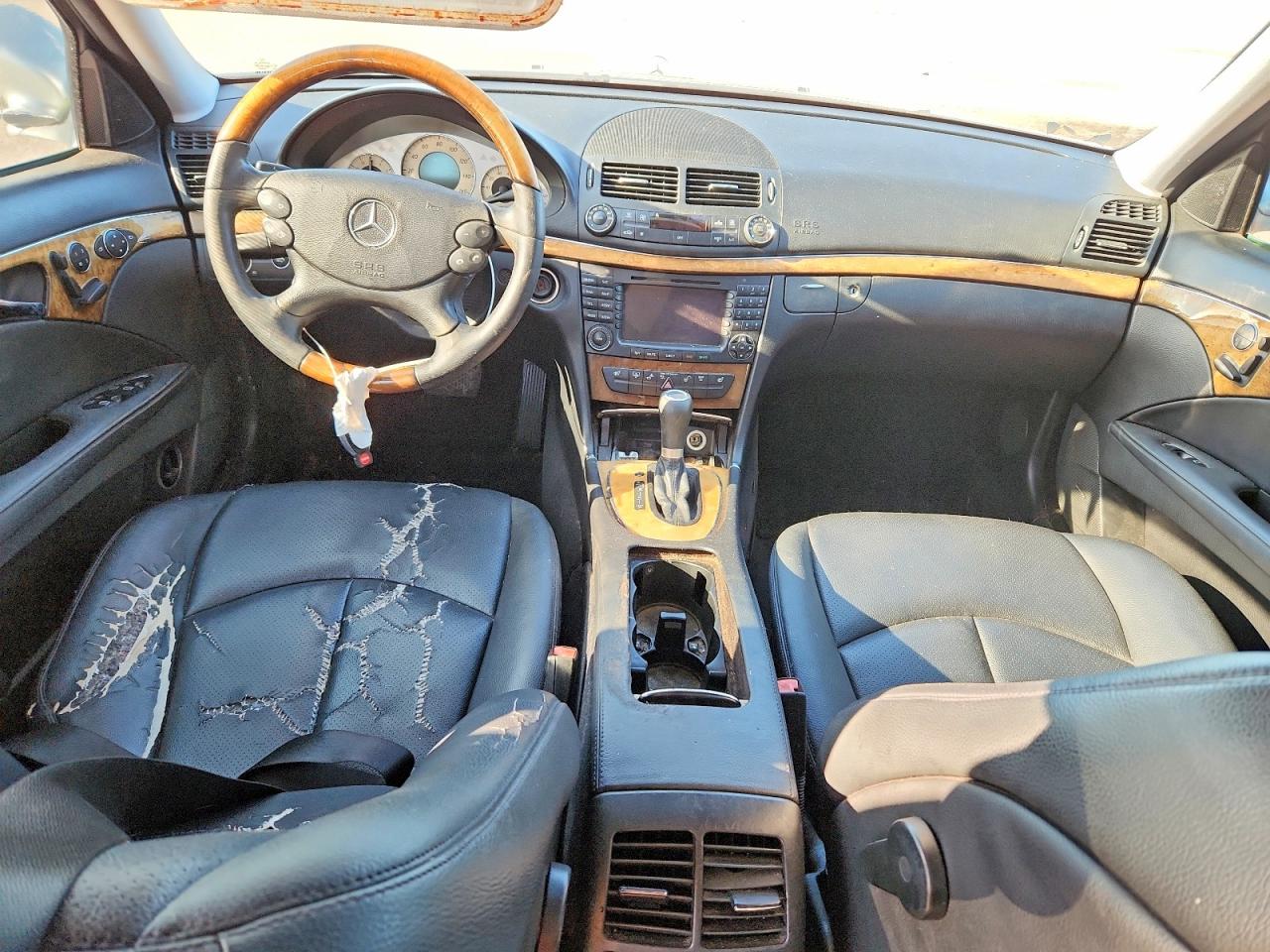 2007 Mercedes-benz E 350 Silver vin: WDBUF56XX7B153855