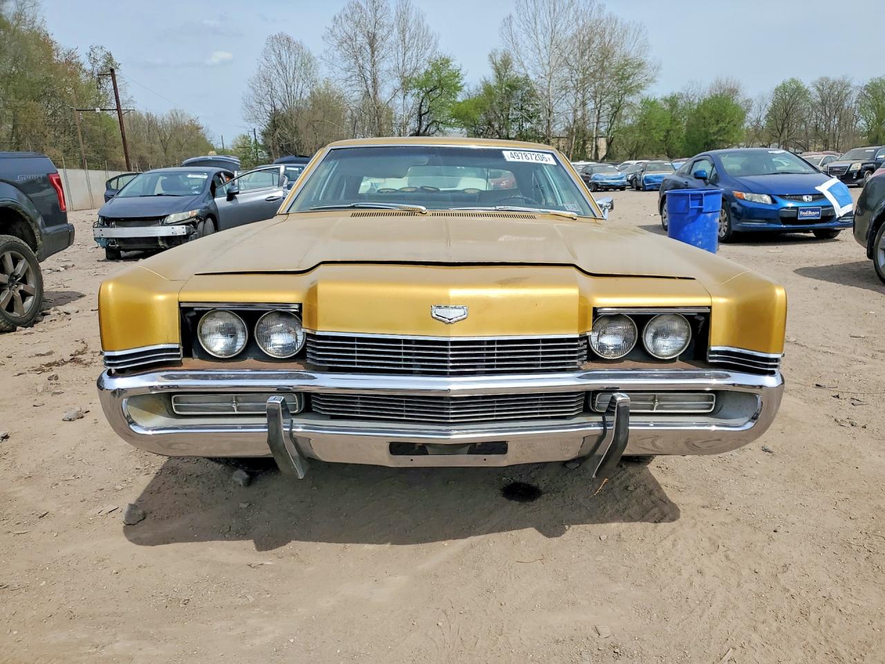 1969 Mercury Marquis Gold vin: 9B63K555521
