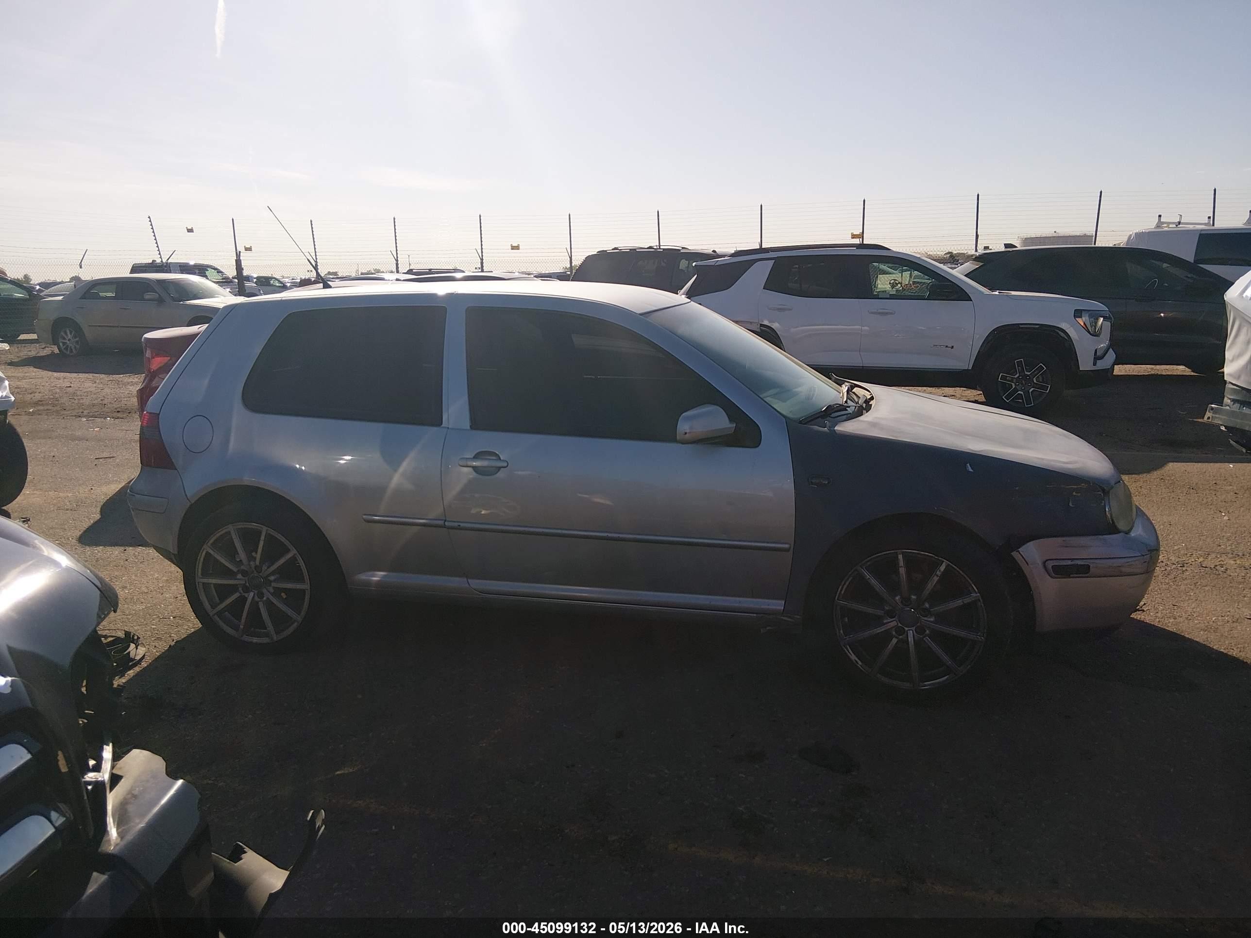 2003 Volkswagen Golf Gl/gl 2.0l Gray vin: 9BWBK61J334074450