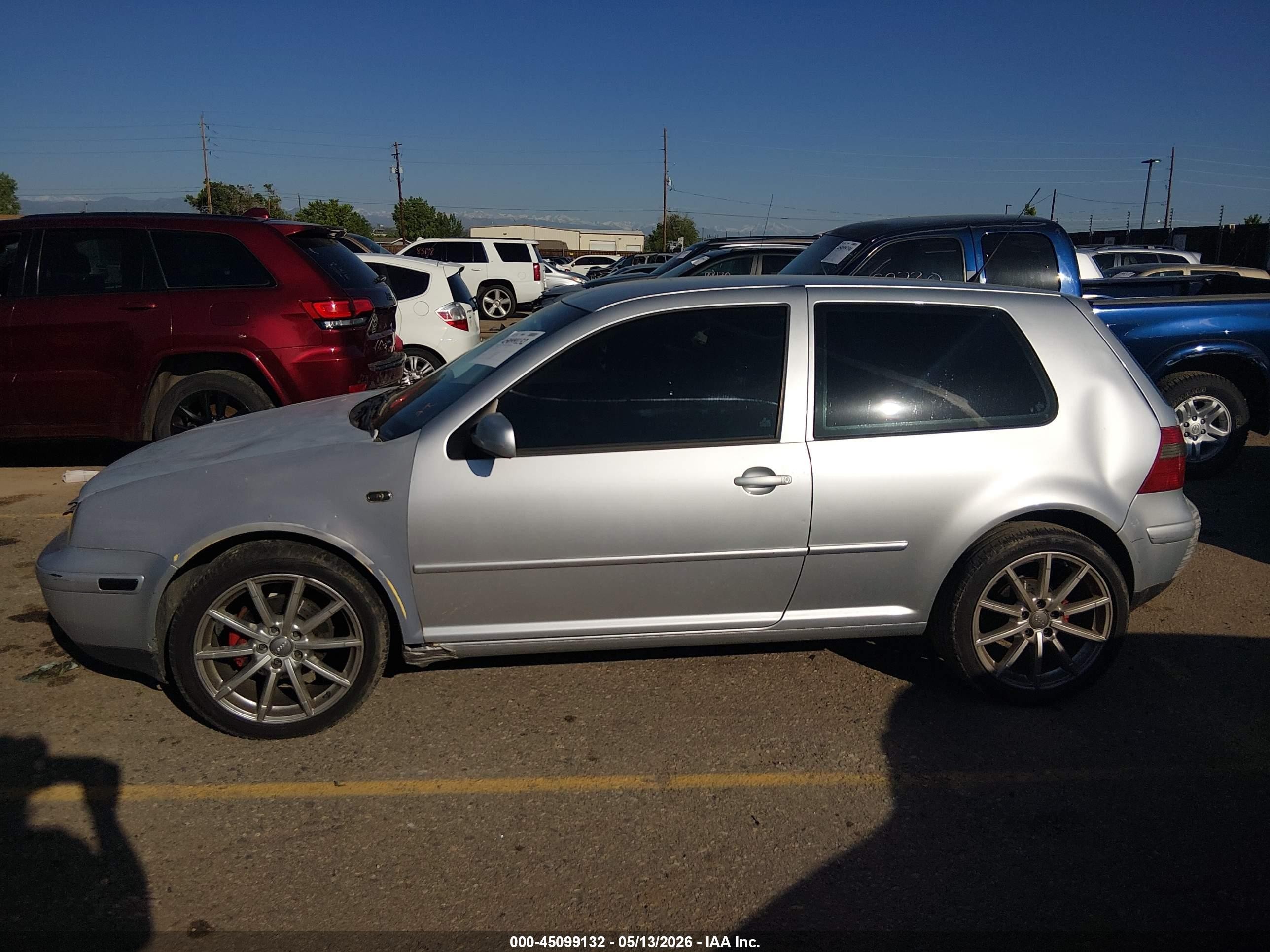 2003 Volkswagen Golf Gl/gl 2.0l Gray vin: 9BWBK61J334074450