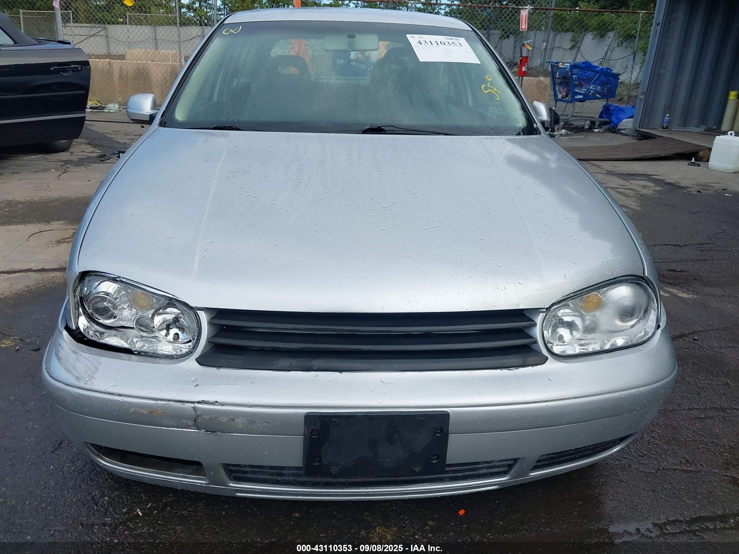 2003 Volkswagen Golf Gl/gl 2.0l Silver vin: 9BWBK61J834038804