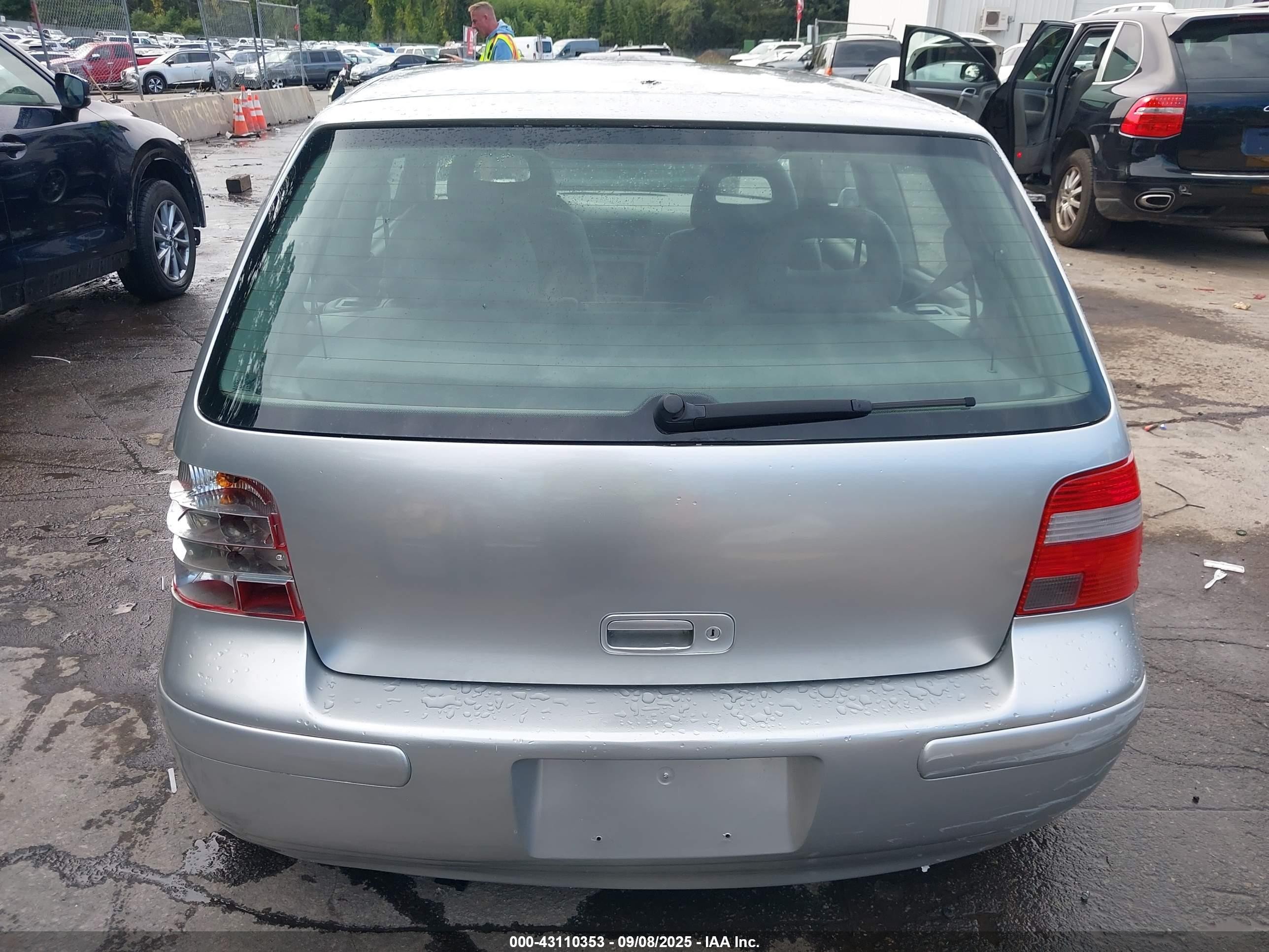 2003 Volkswagen Golf Gl/gl 2.0l Silver vin: 9BWBK61J834038804