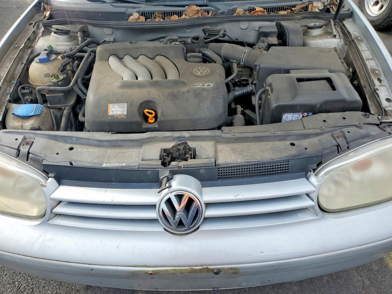 2003 Volkswagen Golf Gl Серебряный vin: 9BWBK61J934051139