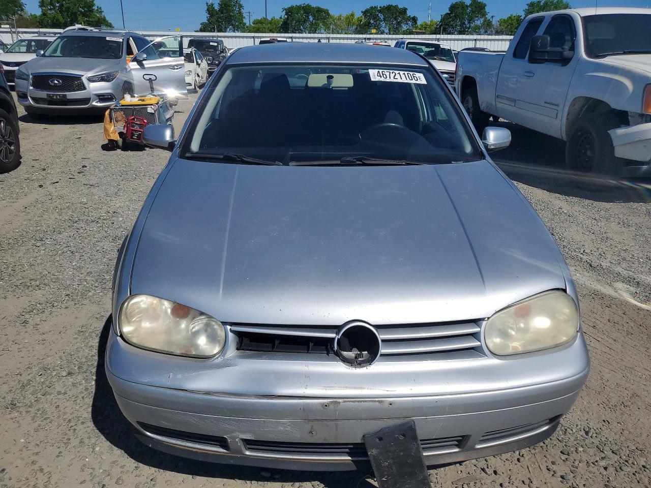 2004 Volkswagen Golf Gl Silver vin: 9BWBL61J544005645