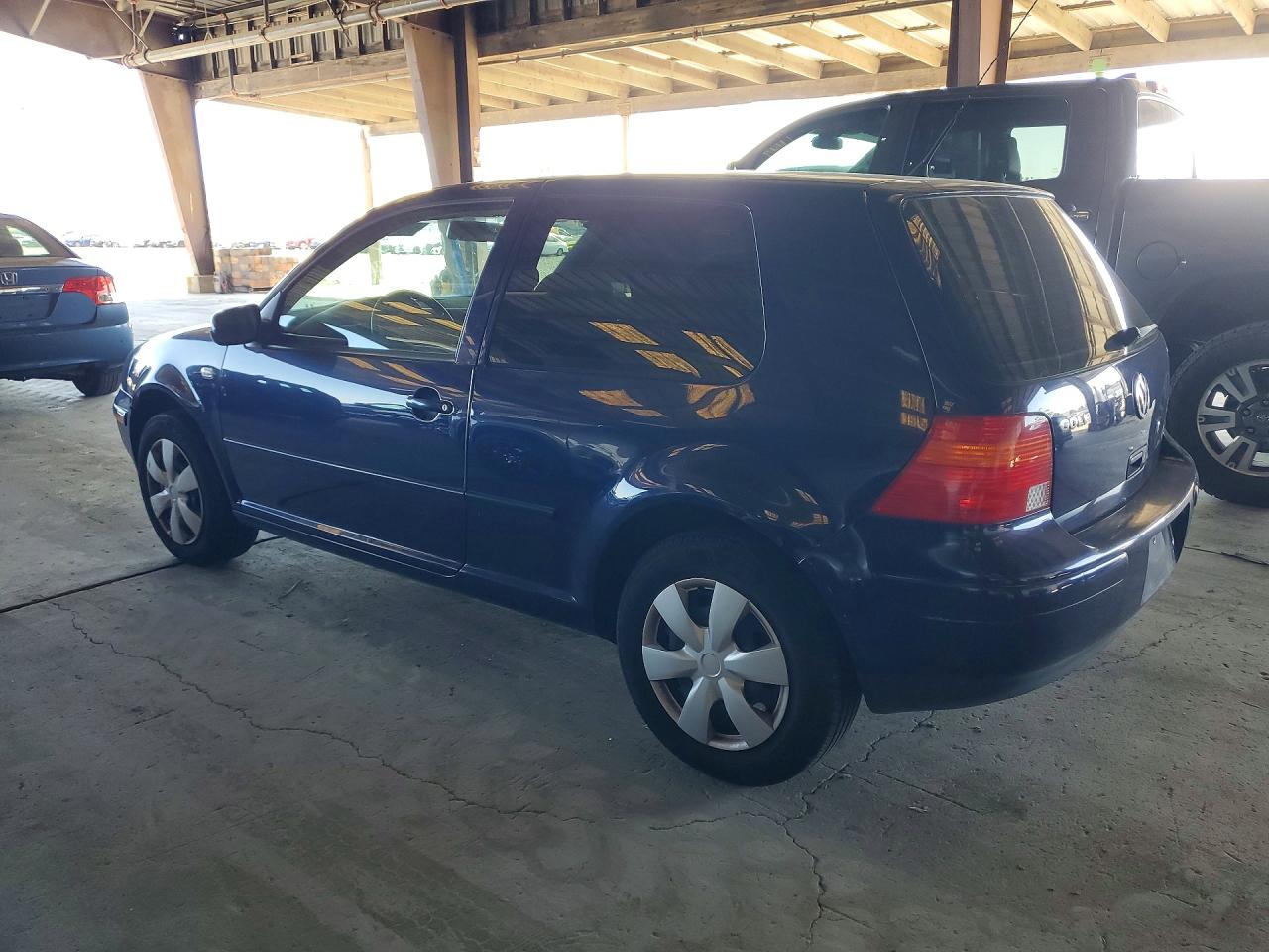 2004 Volkswagen Golf Gl Синий vin: 9BWBL61J544040332
