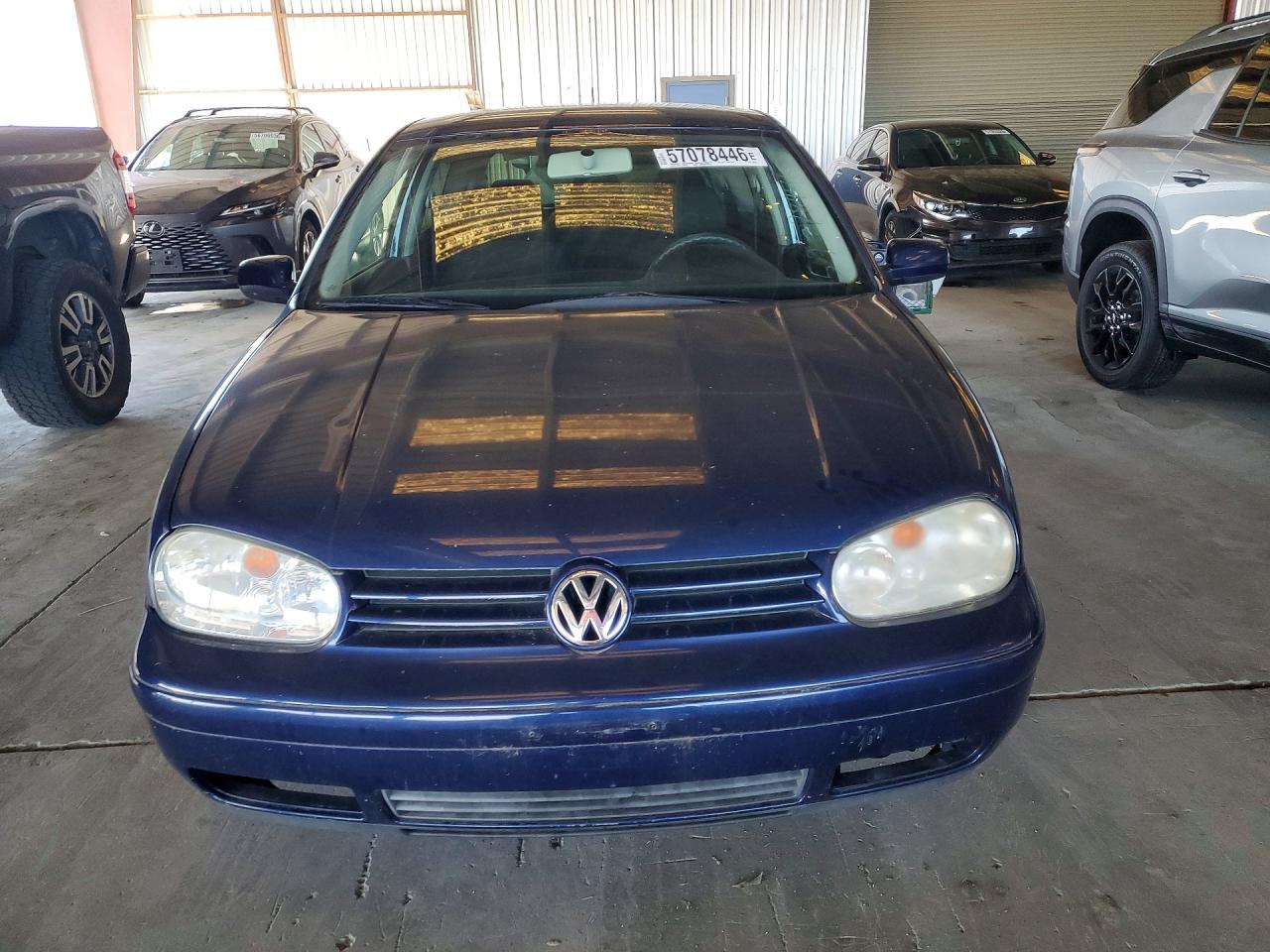 2004 Volkswagen Golf Gl Синий vin: 9BWBL61J544040332