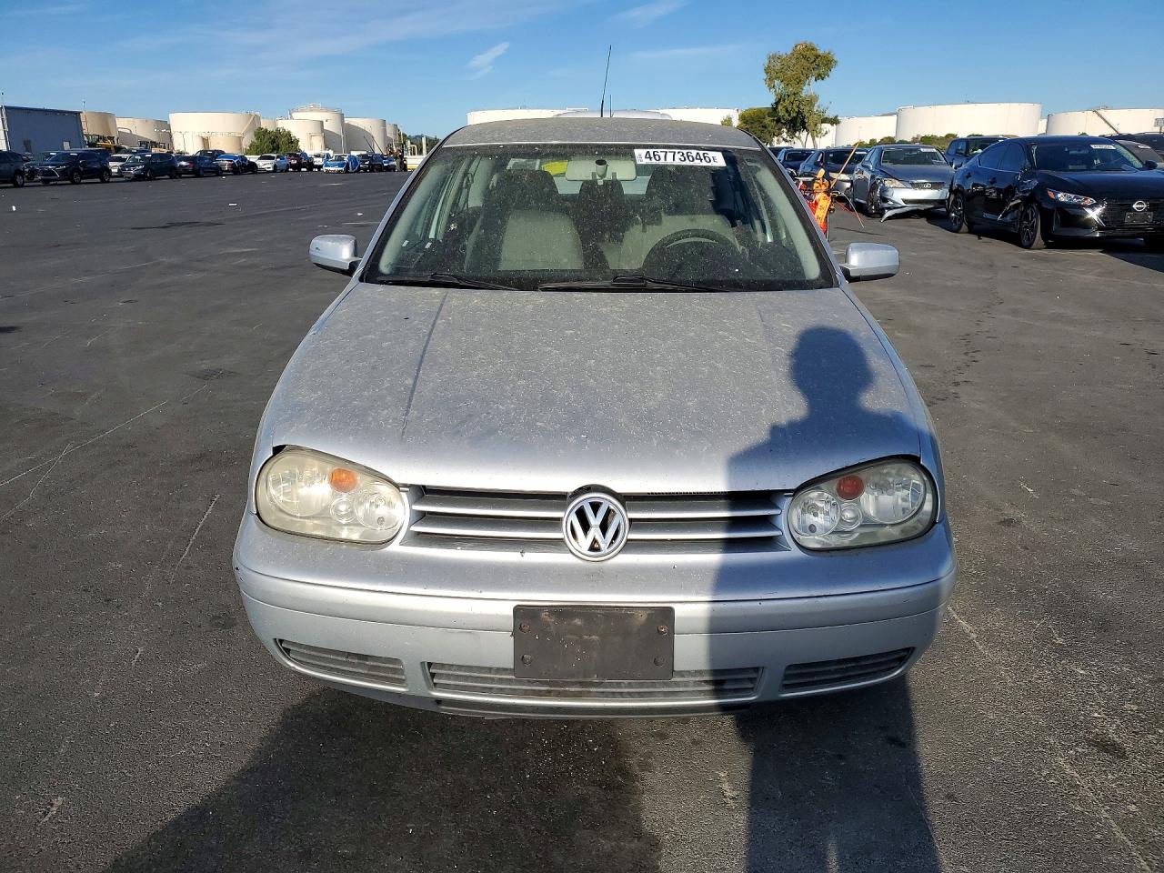 2004 Volkswagen Golf Серебряный vin: 9BWBL61J544041545