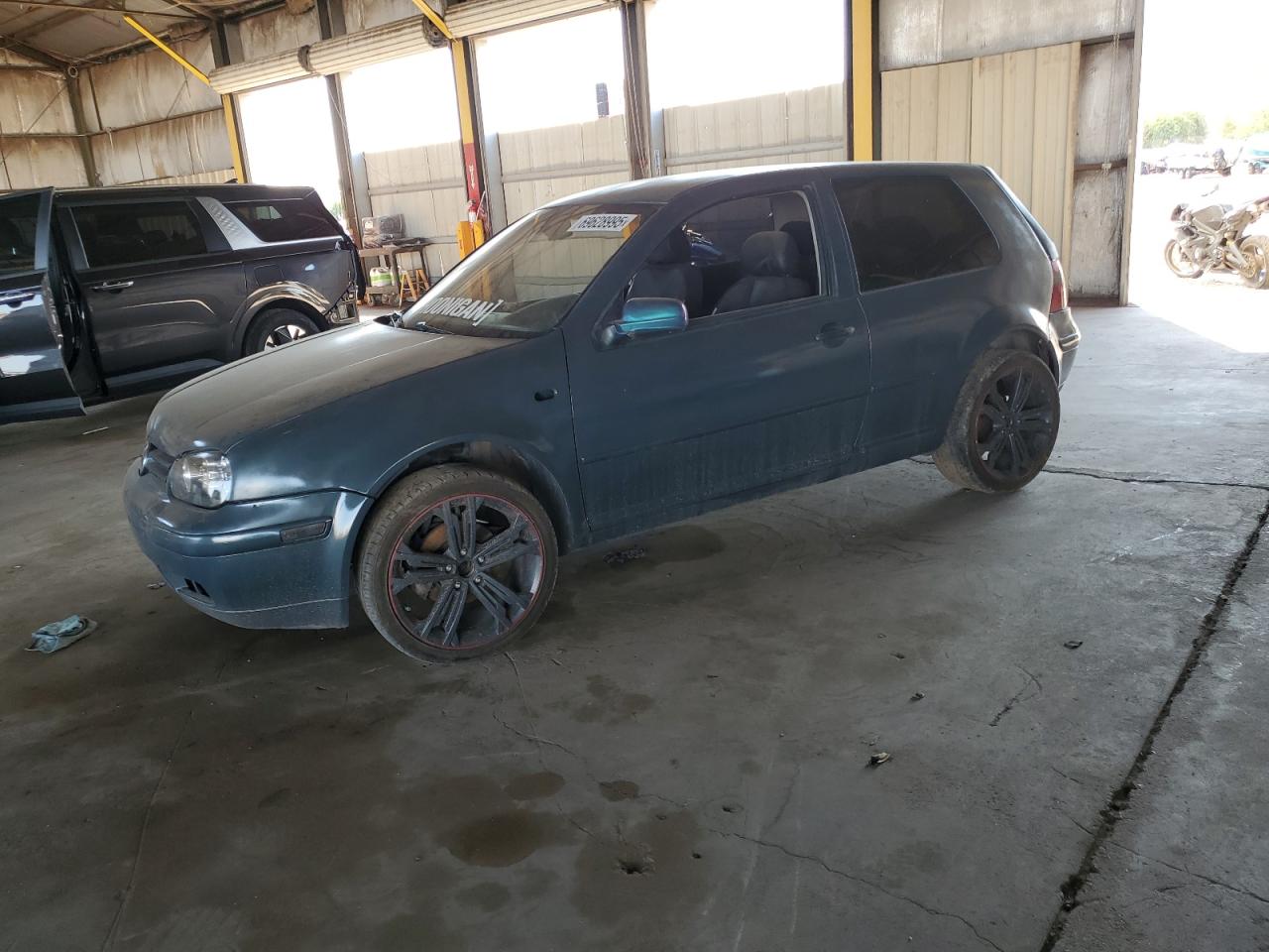 2004 Volkswagen Golf Gl Gray vin: 9BWBL61J644005346