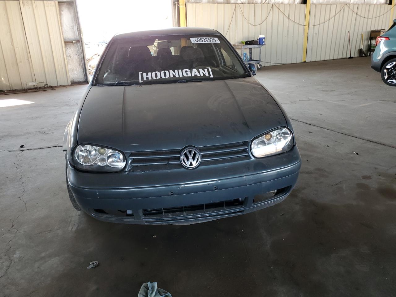 2004 Volkswagen Golf Gl Gray vin: 9BWBL61J644005346