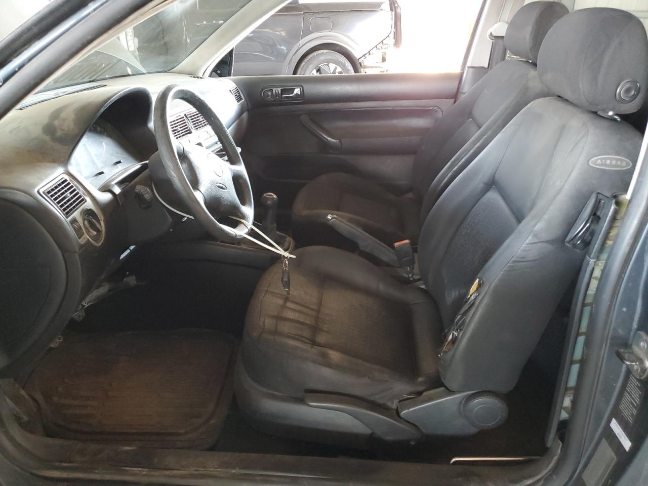 2004 Volkswagen Golf Gl Gray vin: 9BWBL61J644005346