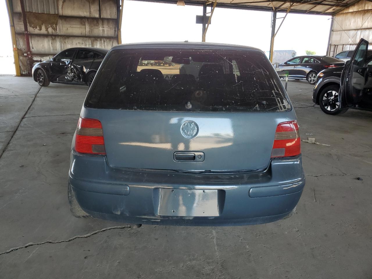 2004 Volkswagen Golf Gl Gray vin: 9BWBL61J644005346