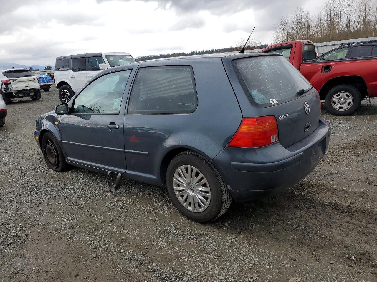 2004 Volkswagen Golf Gl Gray vin: 9BWBL61J944005597