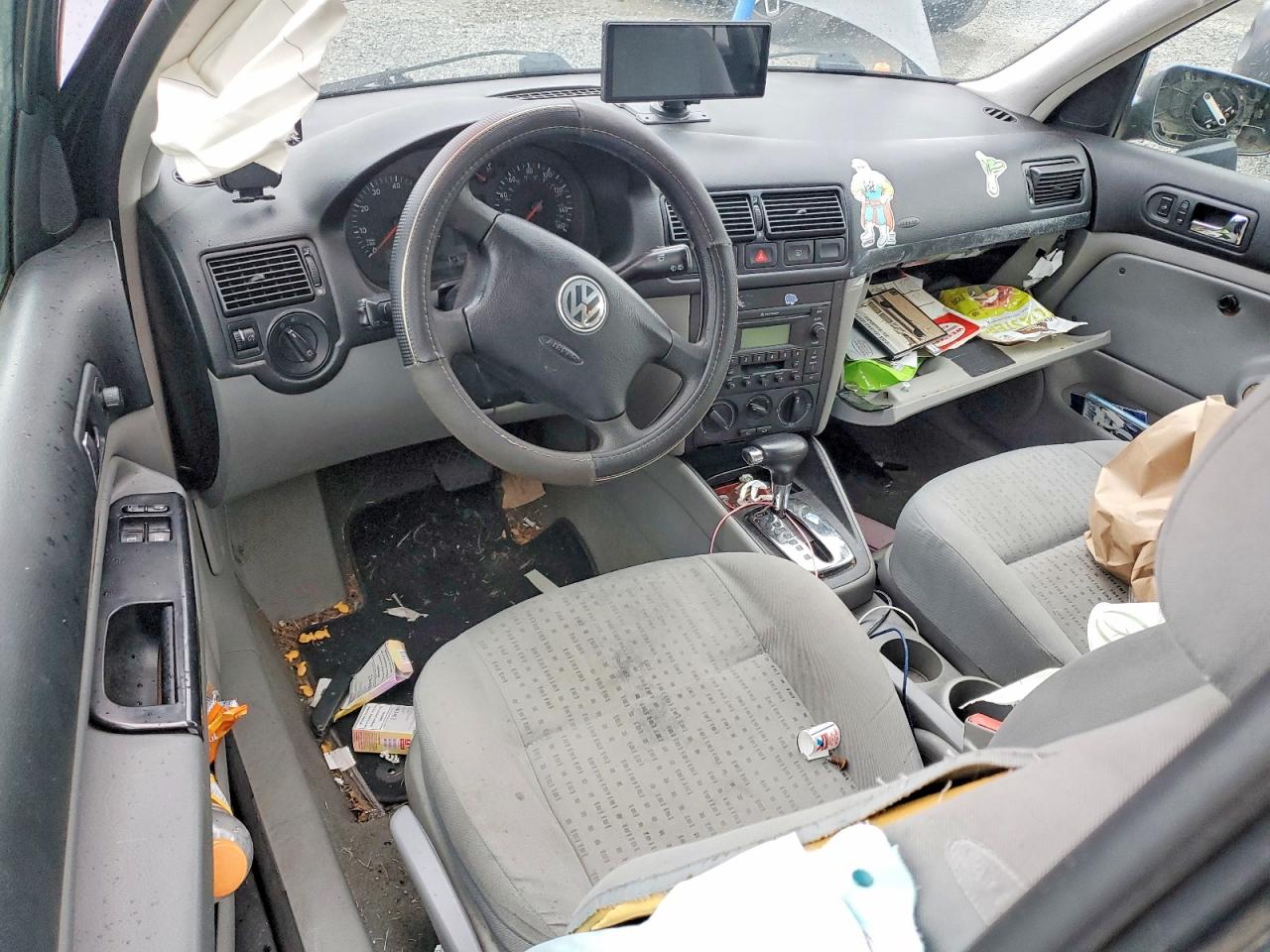 2004 Volkswagen Golf Gl Gray vin: 9BWBL61J944005597