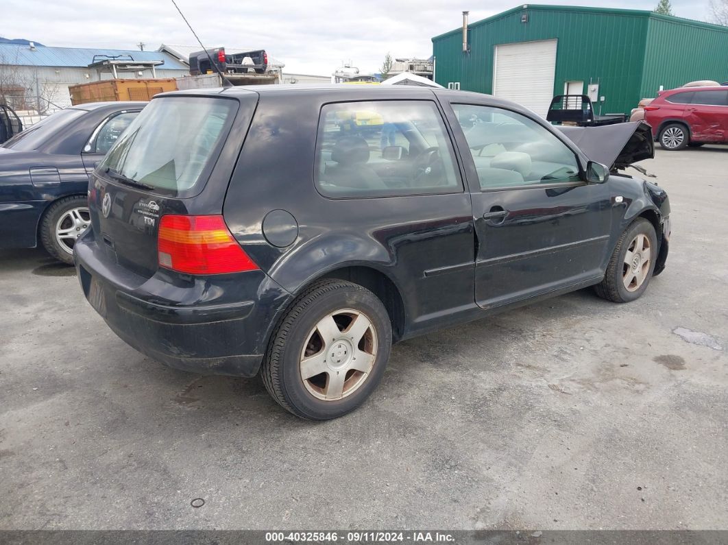 2003 Volkswagen Golf Gl Tdi Black vin: 9BWBP61J434052880