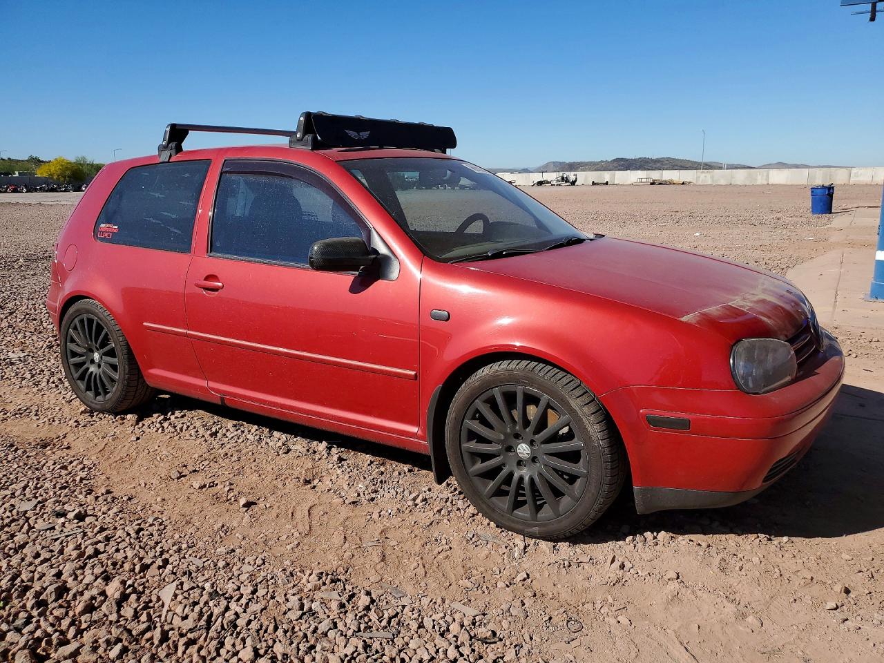 2001 Volkswagen Gti Gls Красный vin: 9BWDD61J014073966