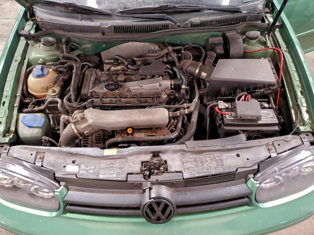 2001 Volkswagen Gti Gls Green vin: 9BWDD61J614068898