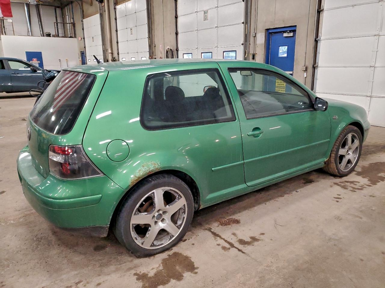 2001 Volkswagen Gti Gls Green vin: 9BWDD61J614068898
