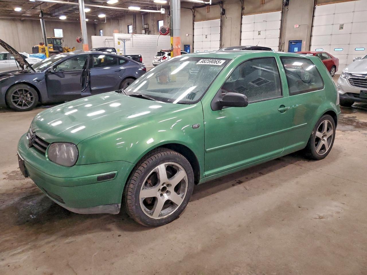 2001 Volkswagen Gti Gls Green vin: 9BWDD61J614068898