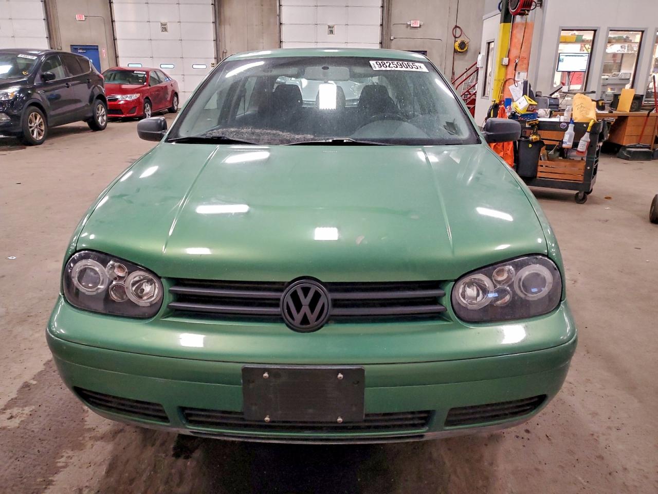 2001 Volkswagen Gti Gls Green vin: 9BWDD61J614068898