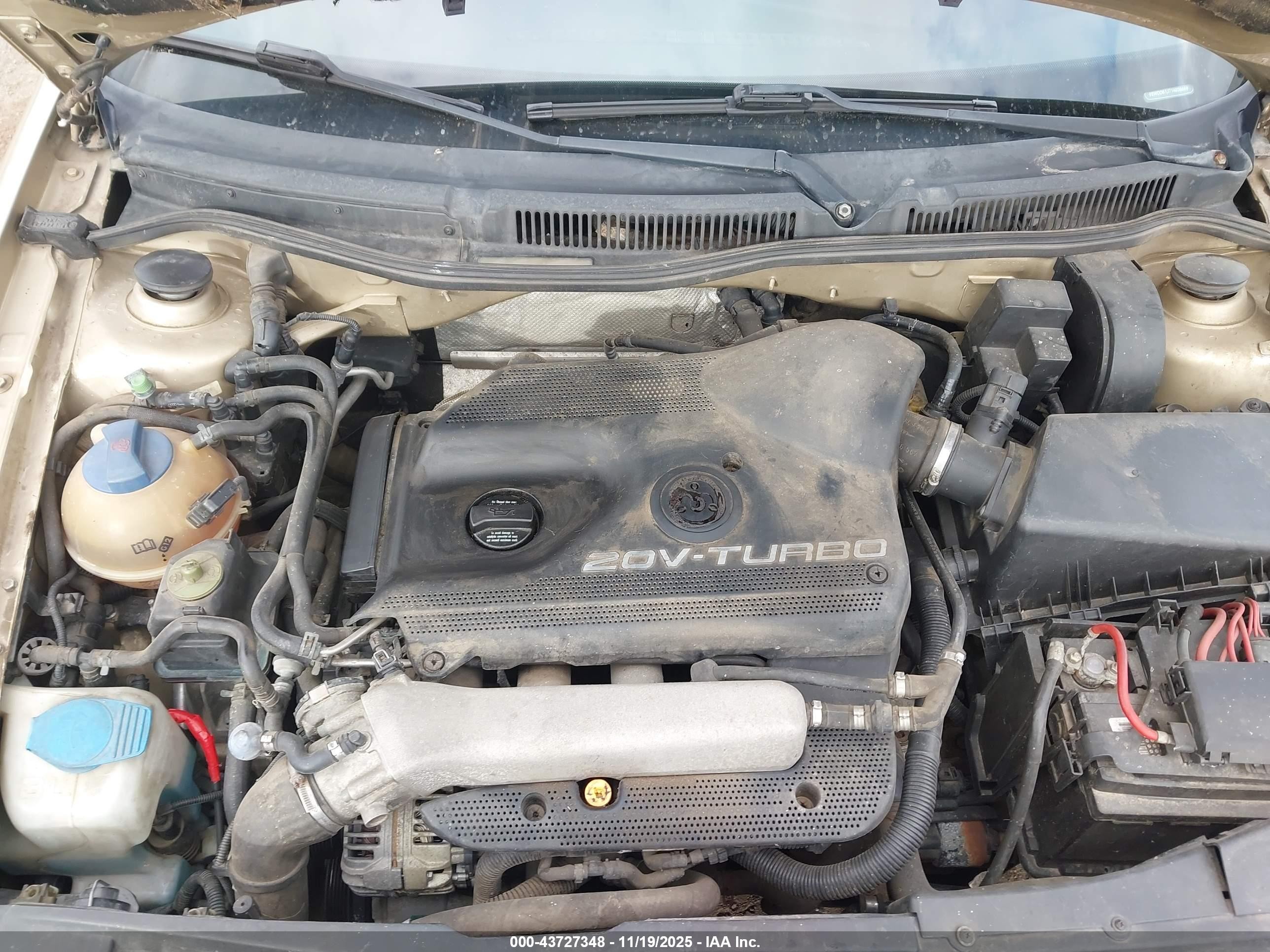 2001 Volkswagen Gti Gls Золотой vin: 9BWDD61J714036669