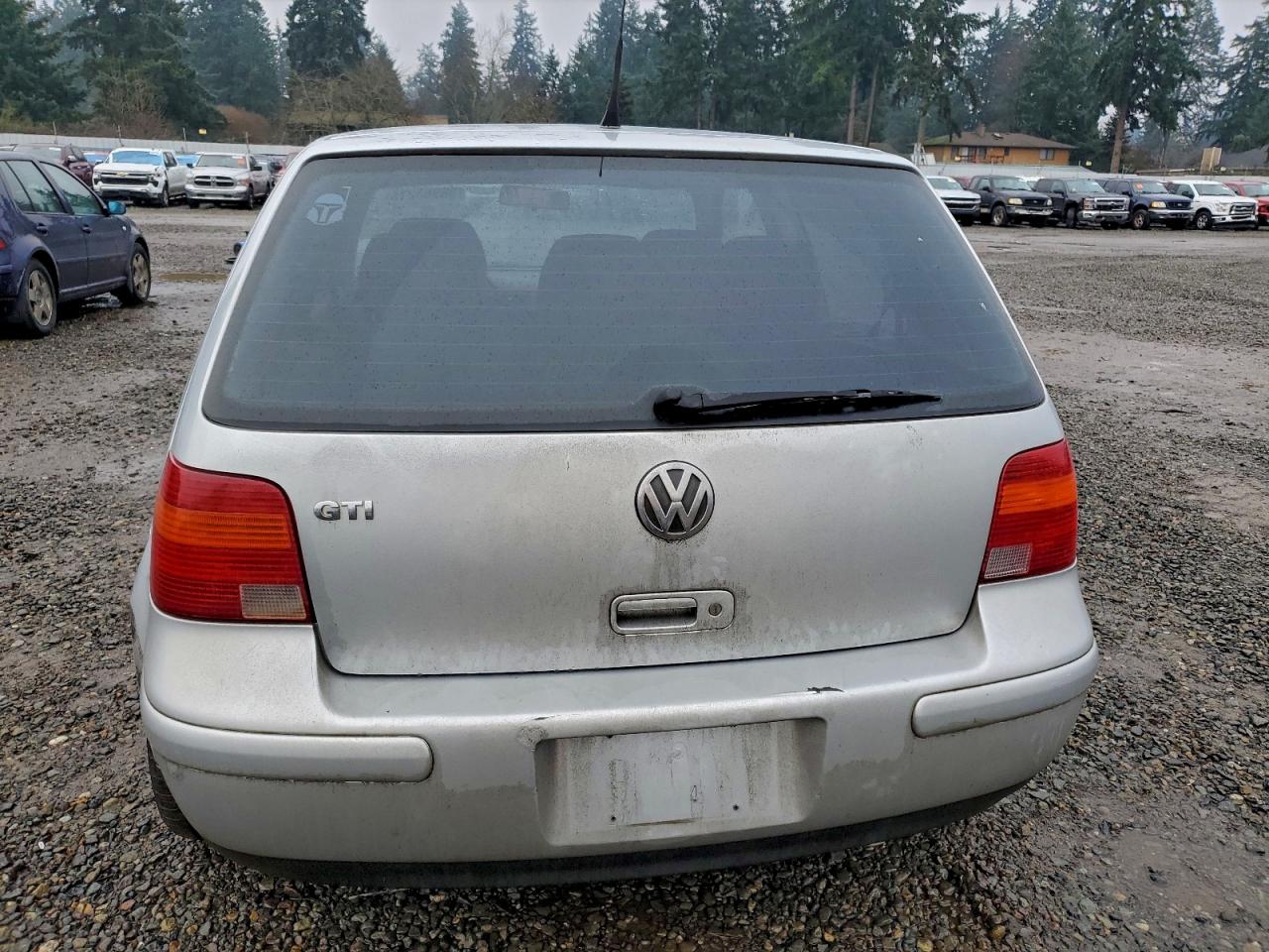 2001 Volkswagen Gti Gls Silver vin: 9BWDD61J814048717
