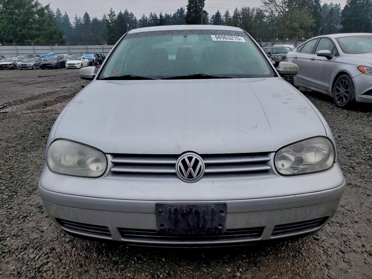 2001 Volkswagen Gti Gls Silver vin: 9BWDD61J814048717