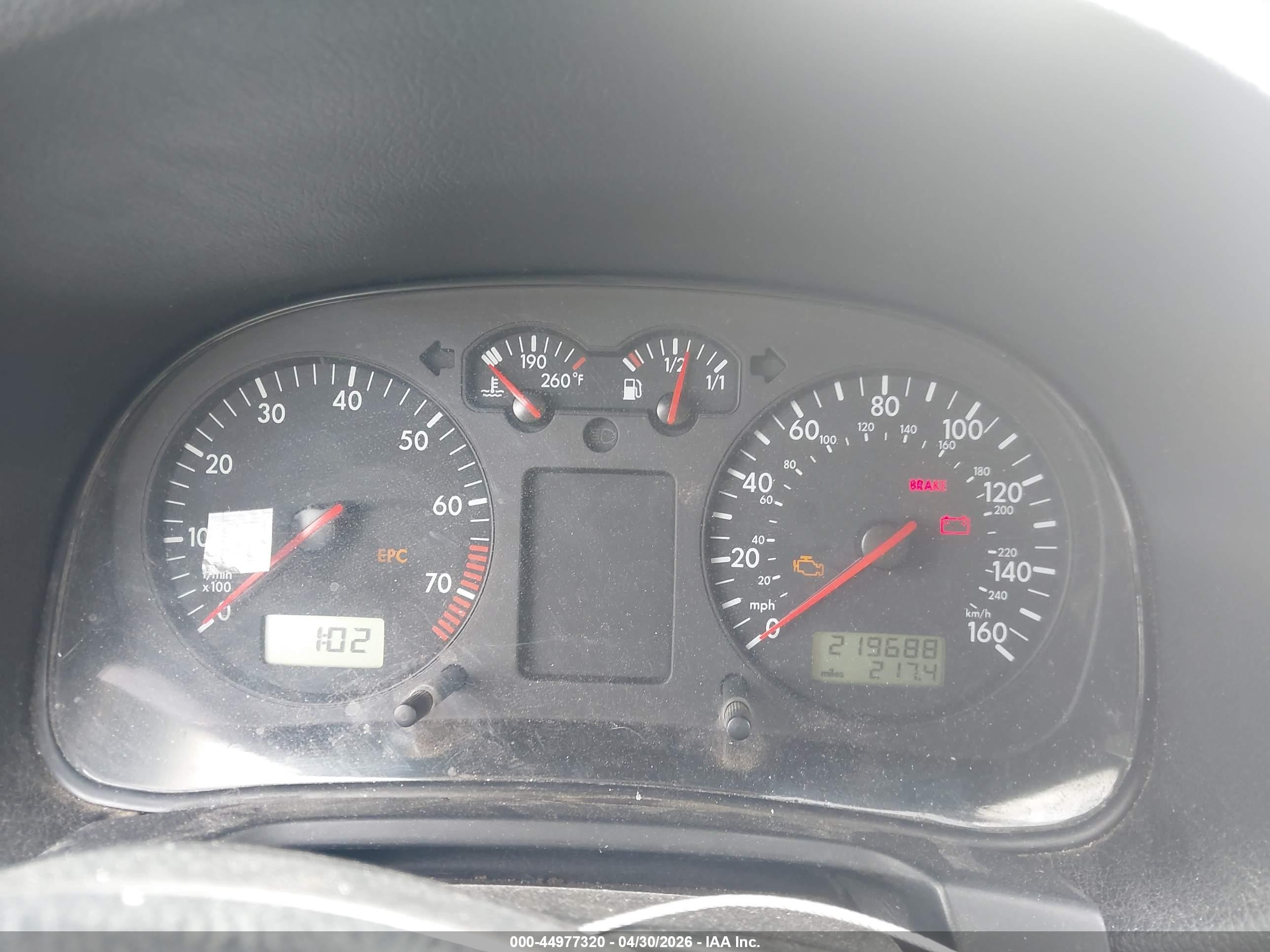 2002 Volkswagen Gti 1.8l/337 Green vin: 9BWDE61J024006444