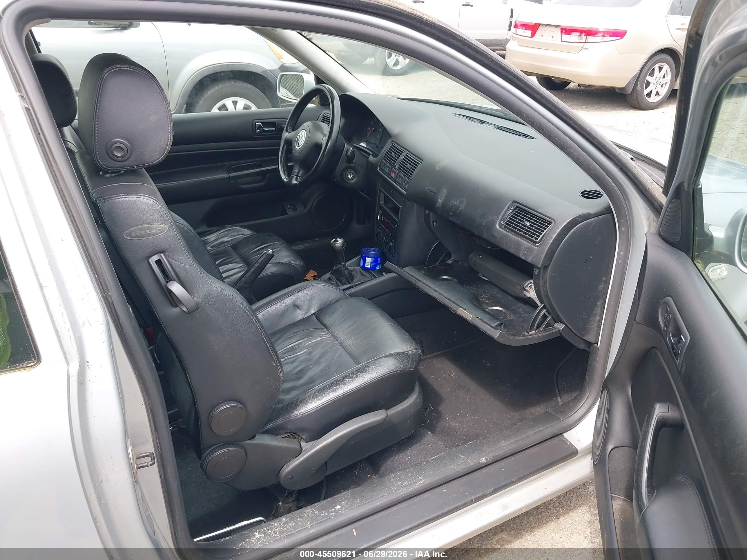 2003 Volkswagen Gti 1.8t Silver vin: 9BWDE61J034018546