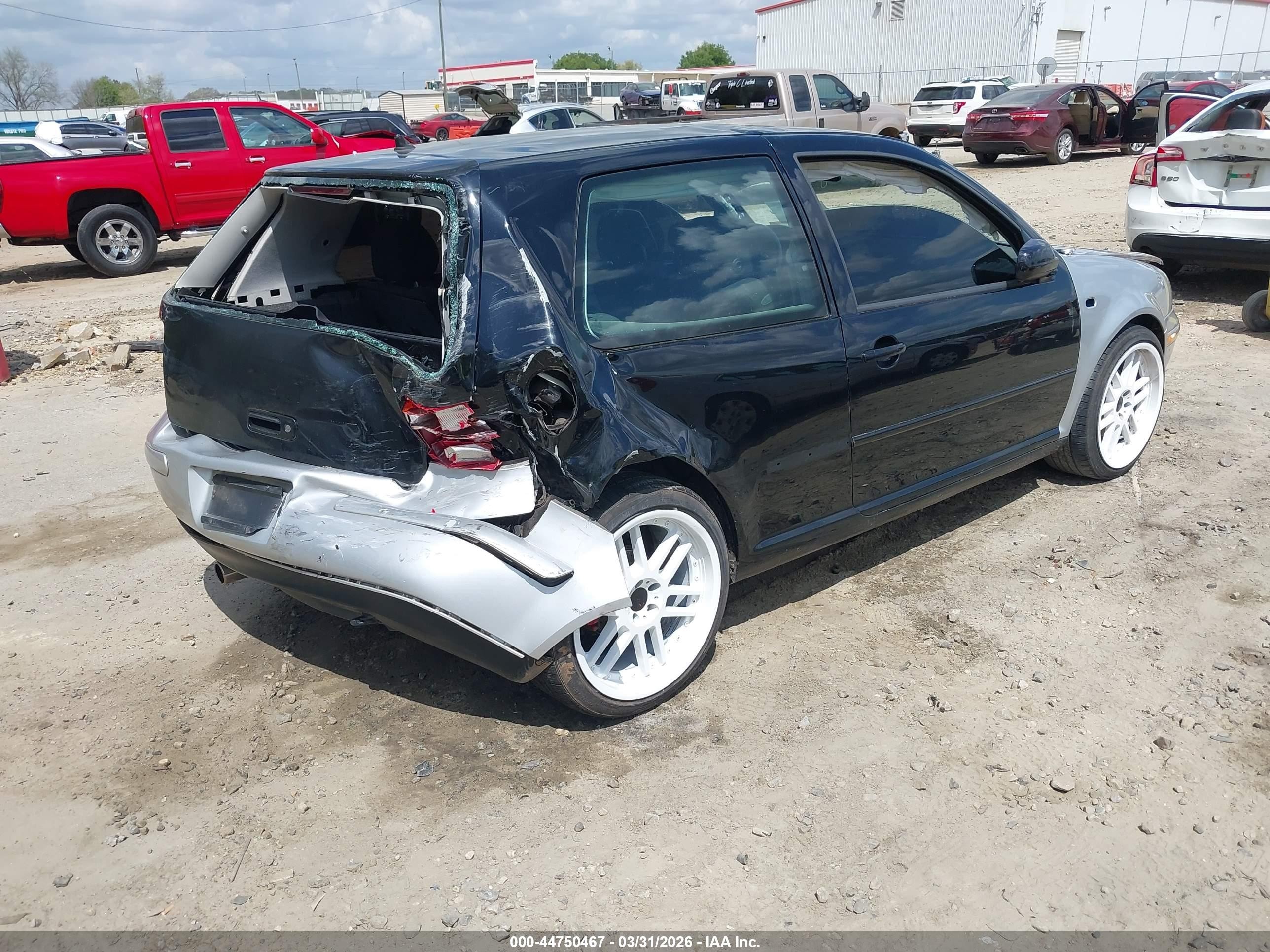 2004 Volkswagen Gti 1.8t Silver vin: 9BWDE61J144003636