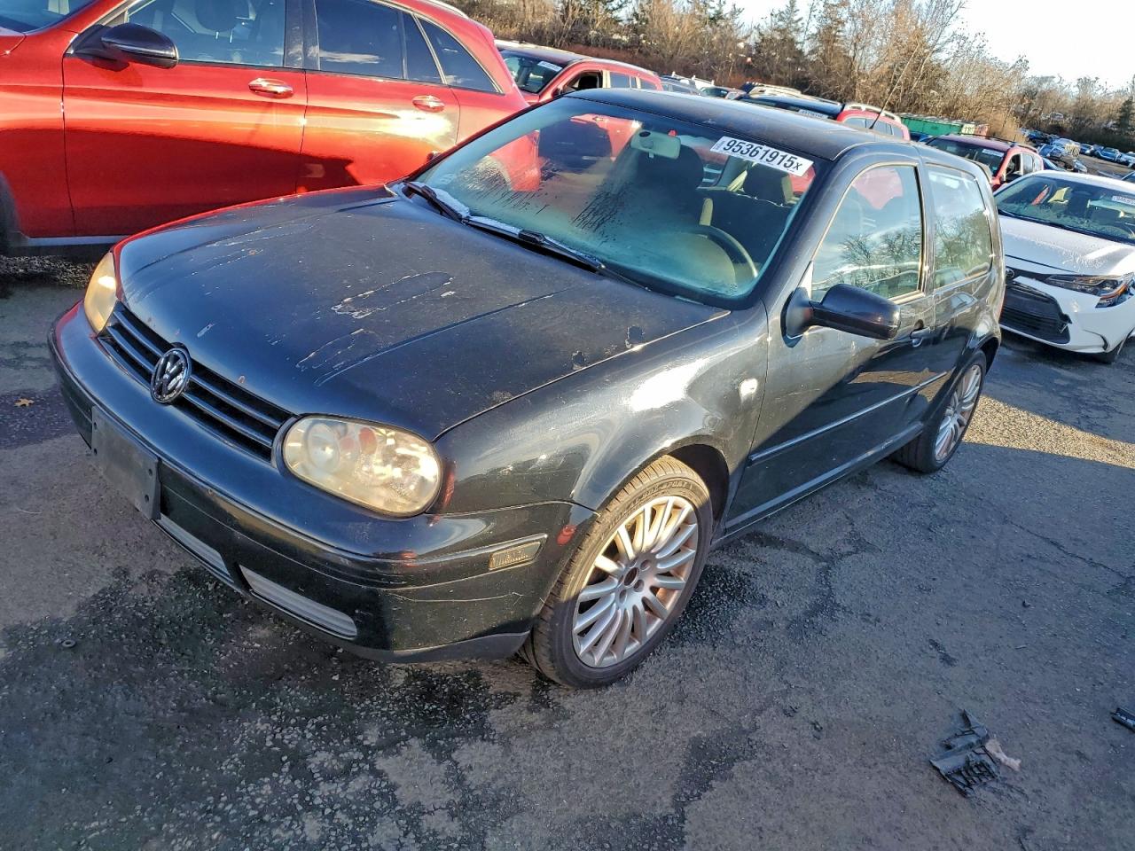 2005 Volkswagen Gti Black vin: 9BWDE61J154029428