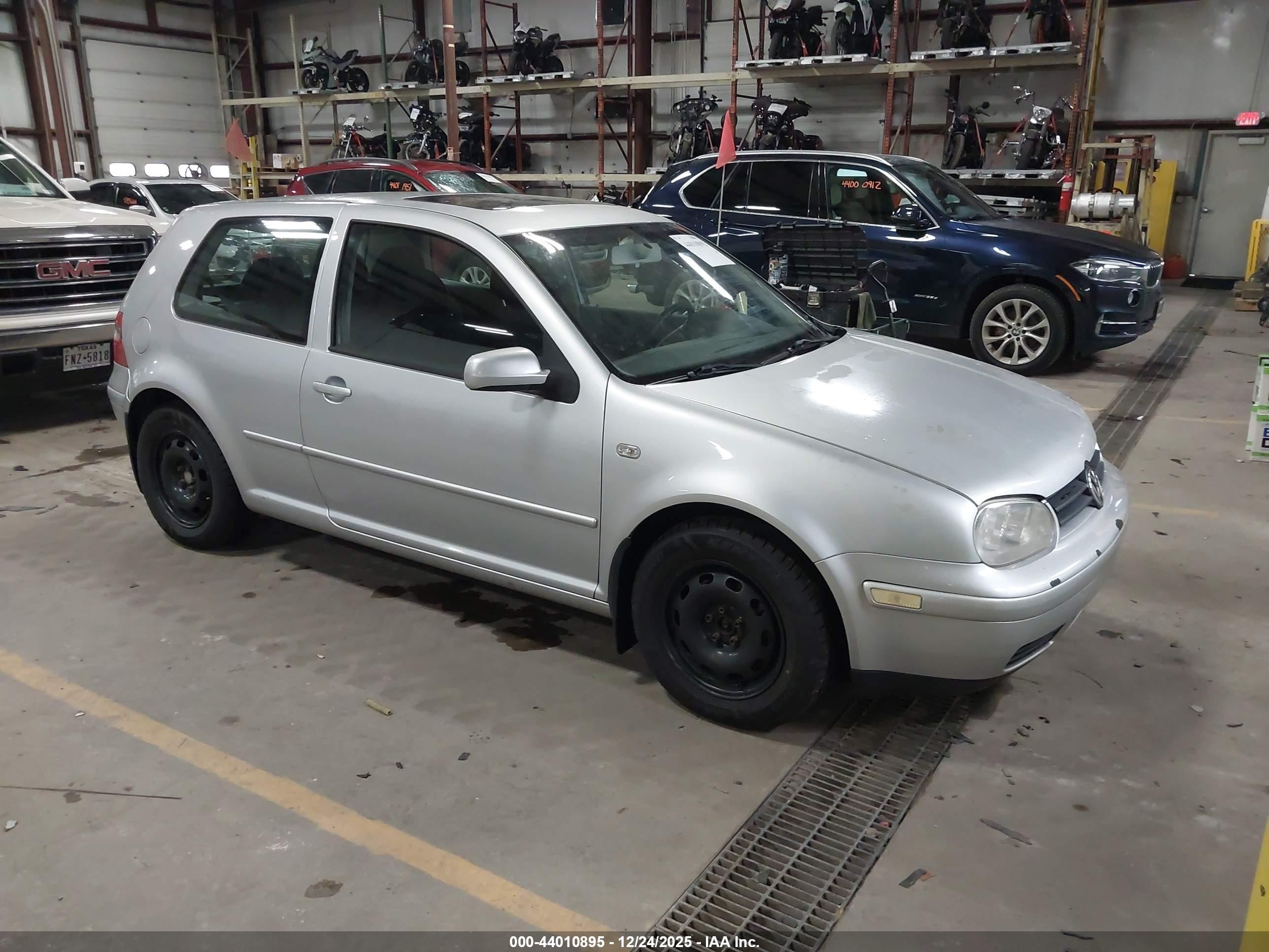 2002 Volkswagen Gti 1.8l/337 Серебряный vin: 9BWDE61J324005496
