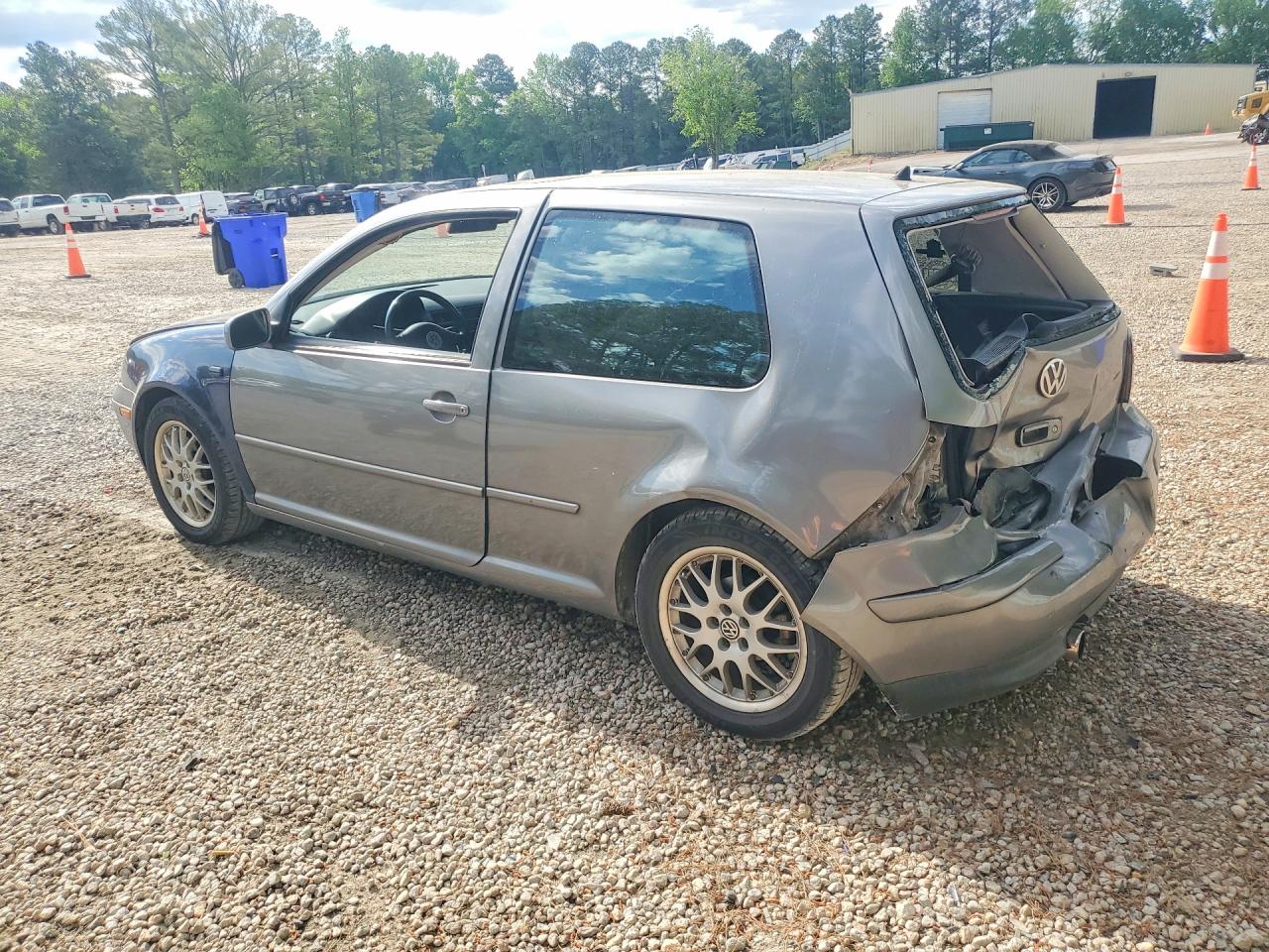 2003 Volkswagen Gti Gray vin: 9BWDE61J334058832