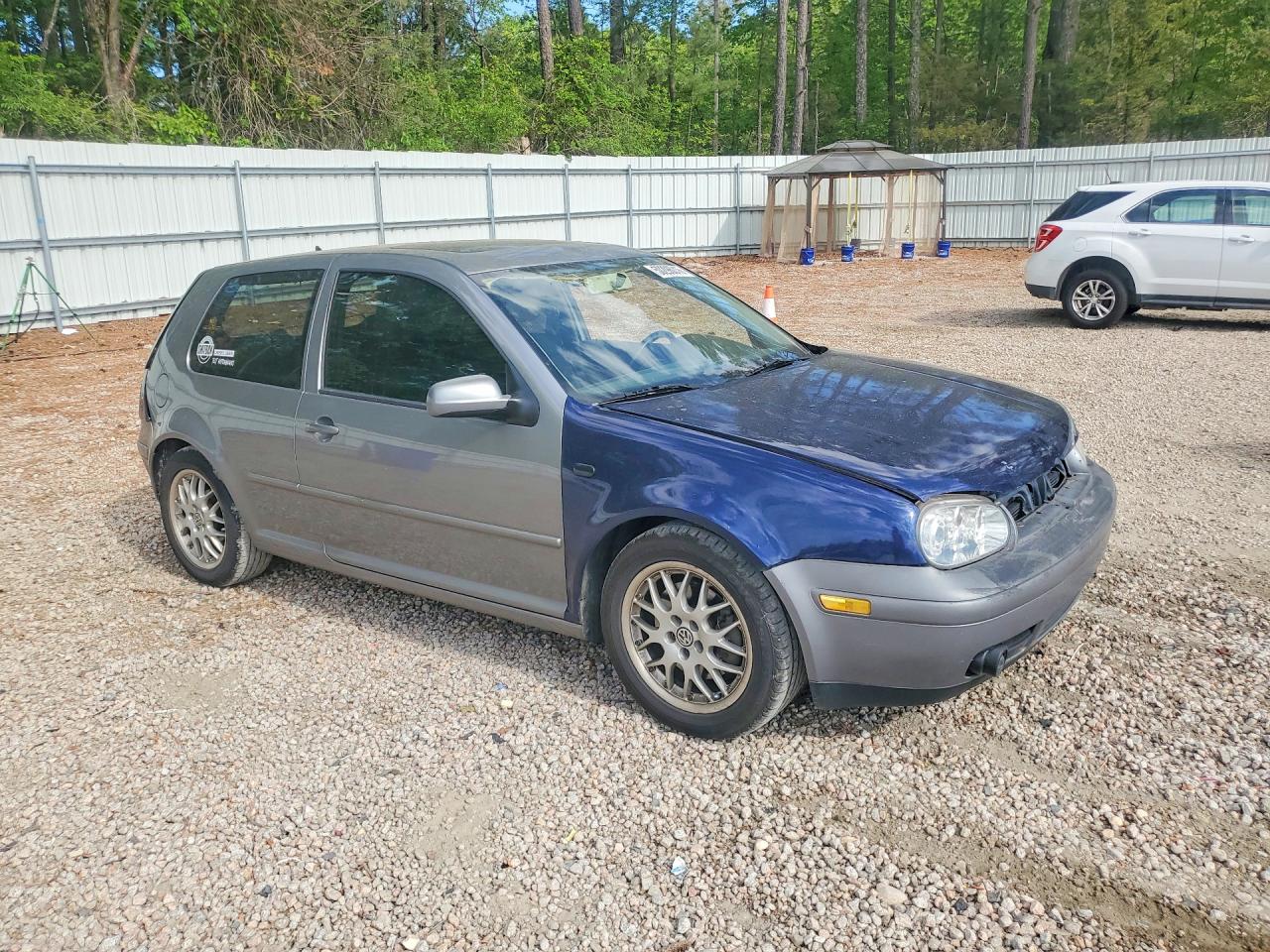 2003 Volkswagen Gti Gray vin: 9BWDE61J334058832