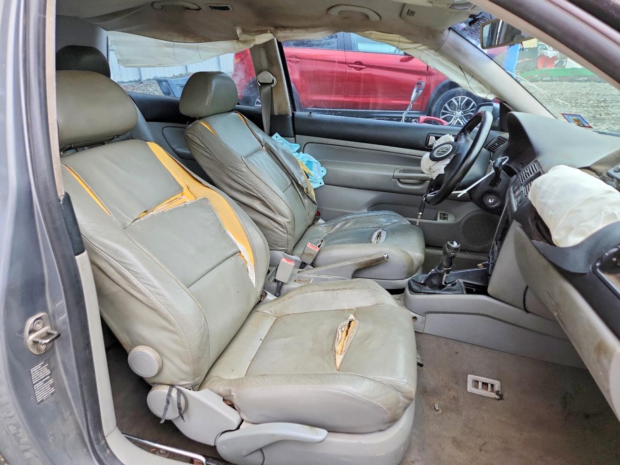 2005 Volkswagen Gti Silver vin: 9BWDE61J454036003