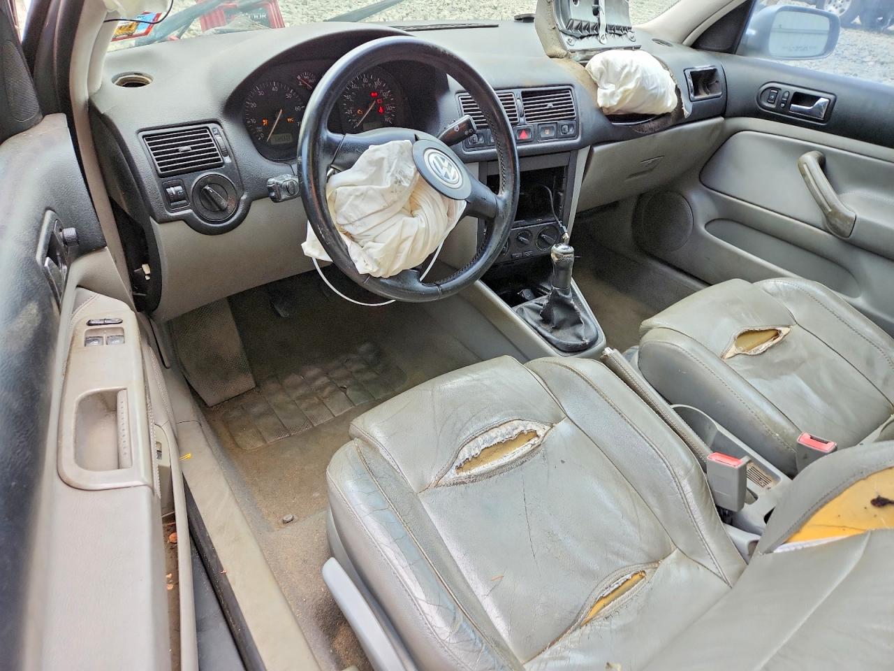 2005 Volkswagen Gti Silver vin: 9BWDE61J454036003