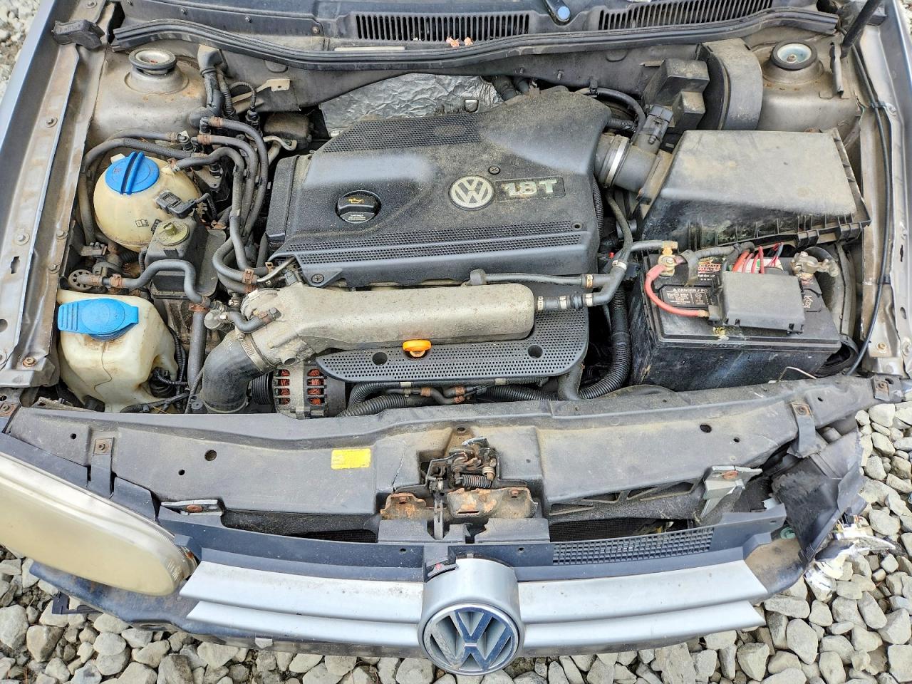 2005 Volkswagen Gti Silver vin: 9BWDE61J454036003