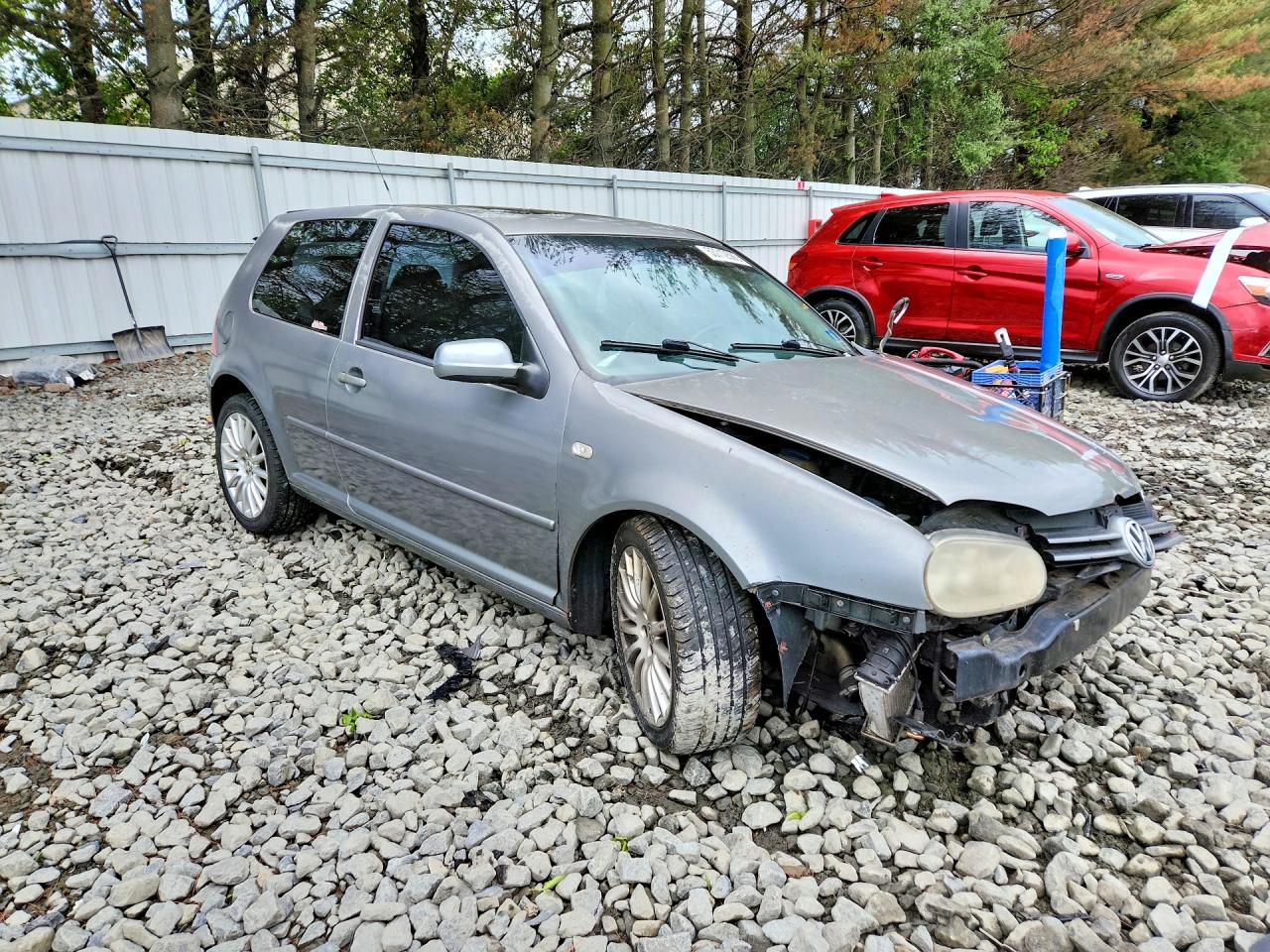 2005 Volkswagen Gti Silver vin: 9BWDE61J454036003