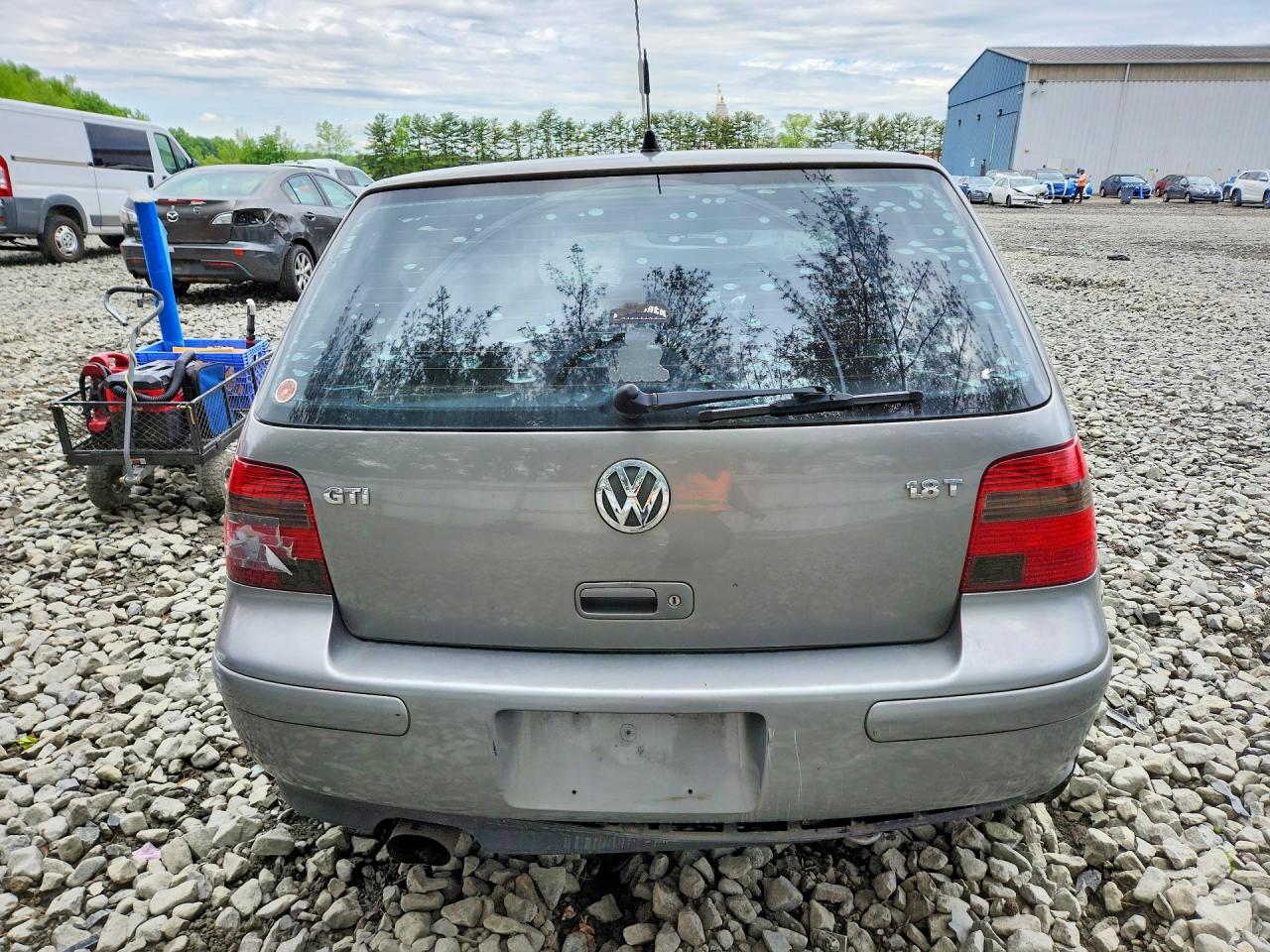 2005 Volkswagen Gti Silver vin: 9BWDE61J454036003
