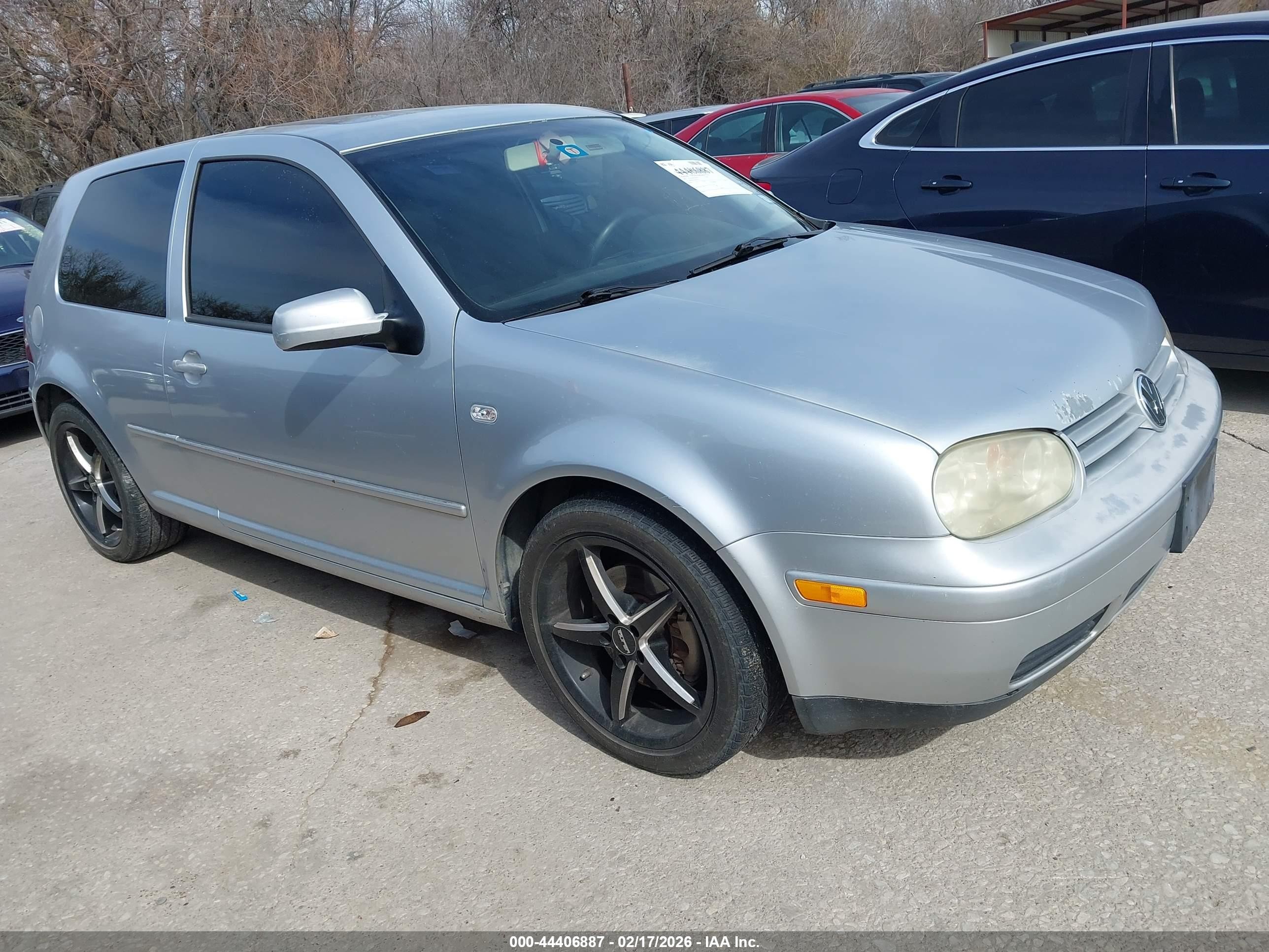 2002 Volkswagen Gti 1.8l Silver vin: 9BWDE61J524073315