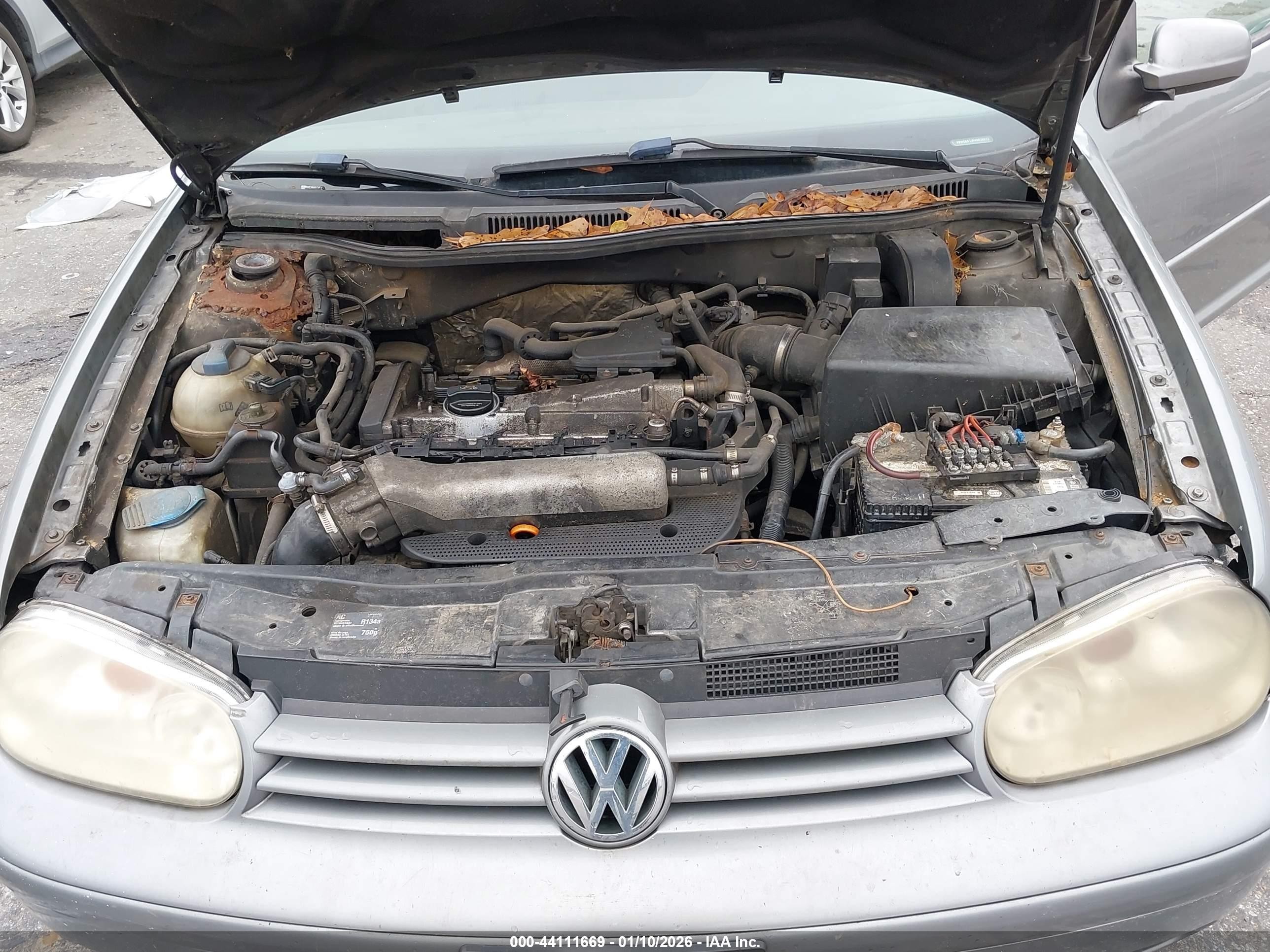 2004 Volkswagen Gti 1.8t Gray vin: 9BWDE61J544028913
