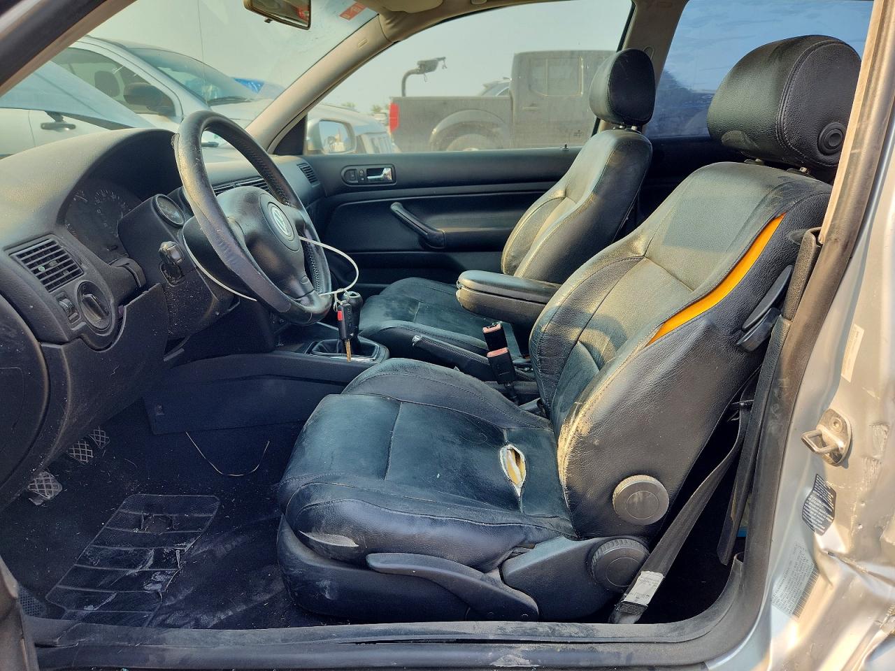2005 Volkswagen Gti Silver vin: 9BWDE61J654028596