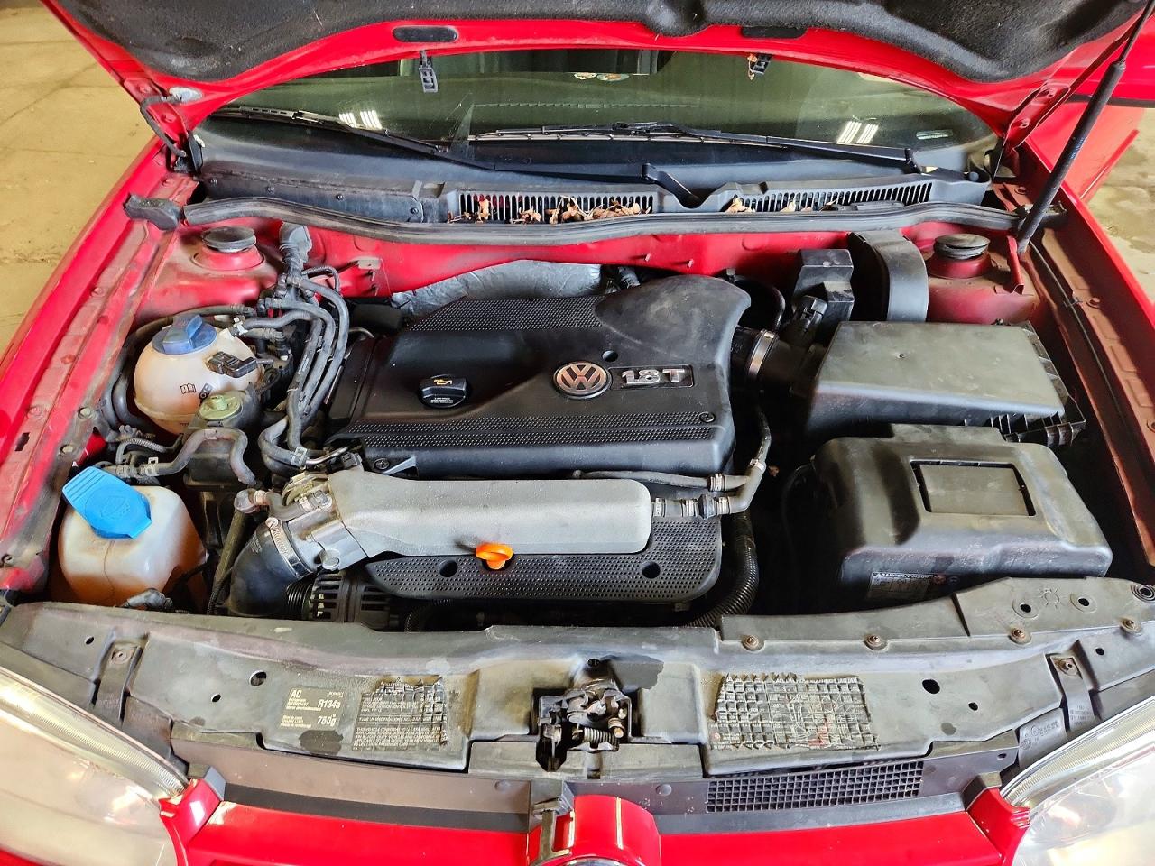 2004 Volkswagen Gti Red vin: 9BWDE61J744022286