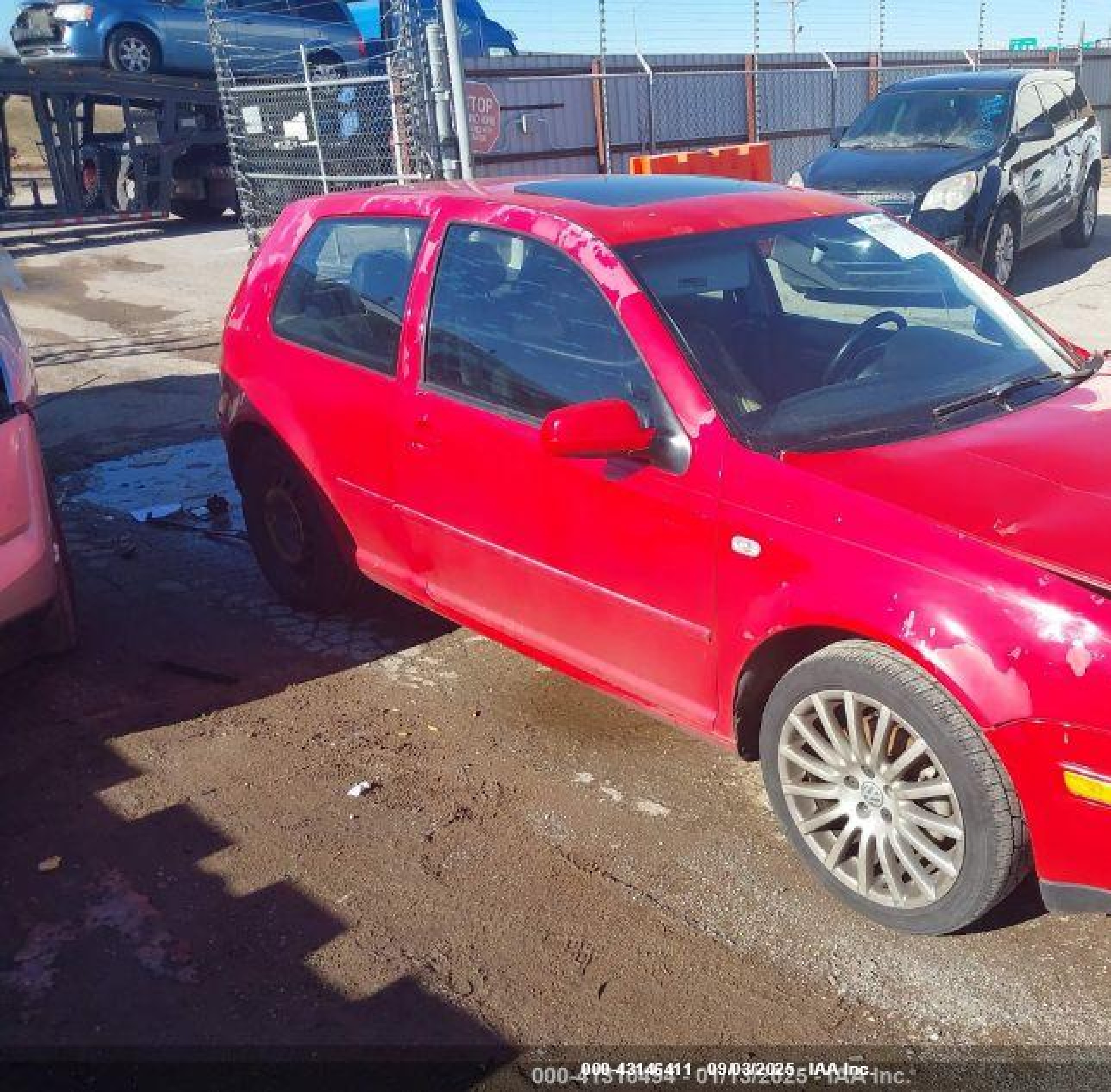 2005 Volkswagen Gti   Red vin: 9BWDE61J754031832
